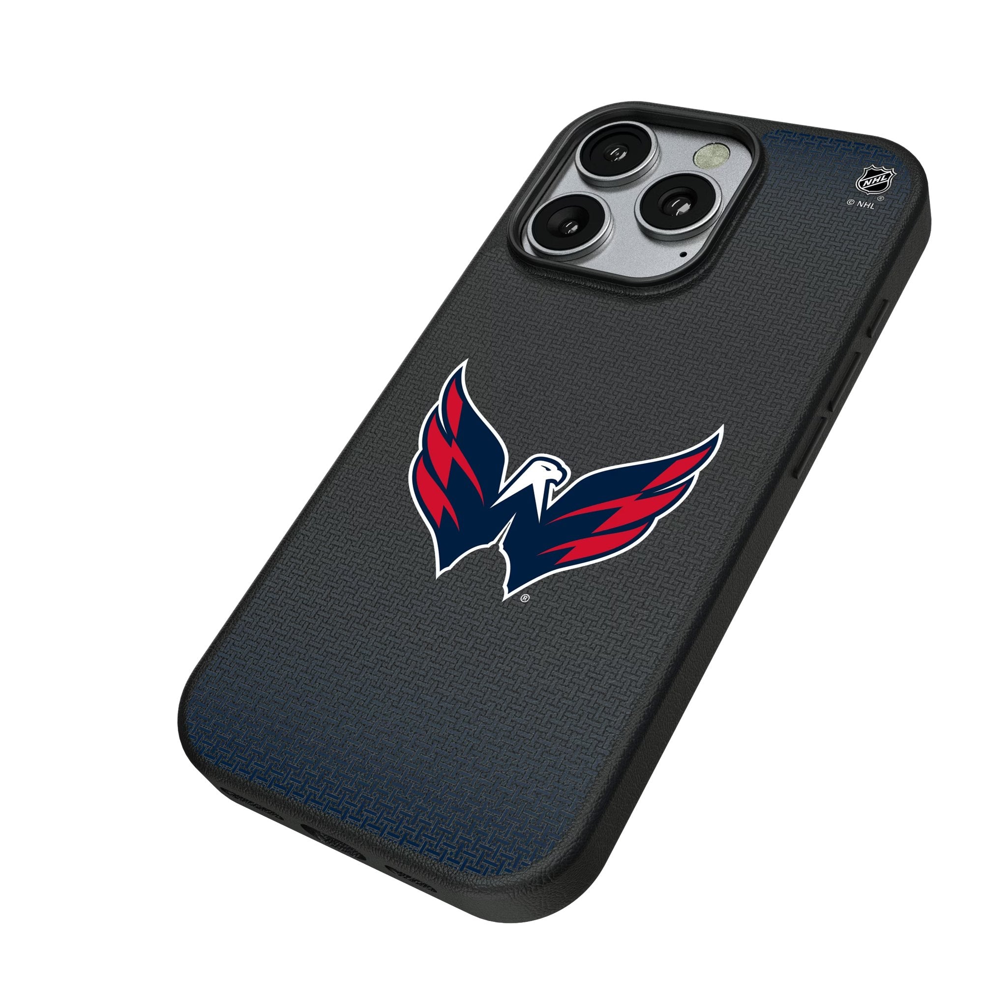 Washington Capitals Linen MagSafe Compatible Phone Case for Apple iPhone