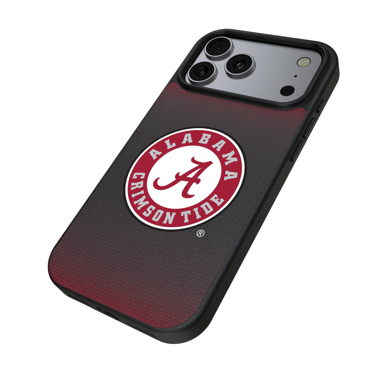 University of Alabama Crimson Tide Linen MagSafe Compatible Phone Case for Apple iPhone 17 Series 2