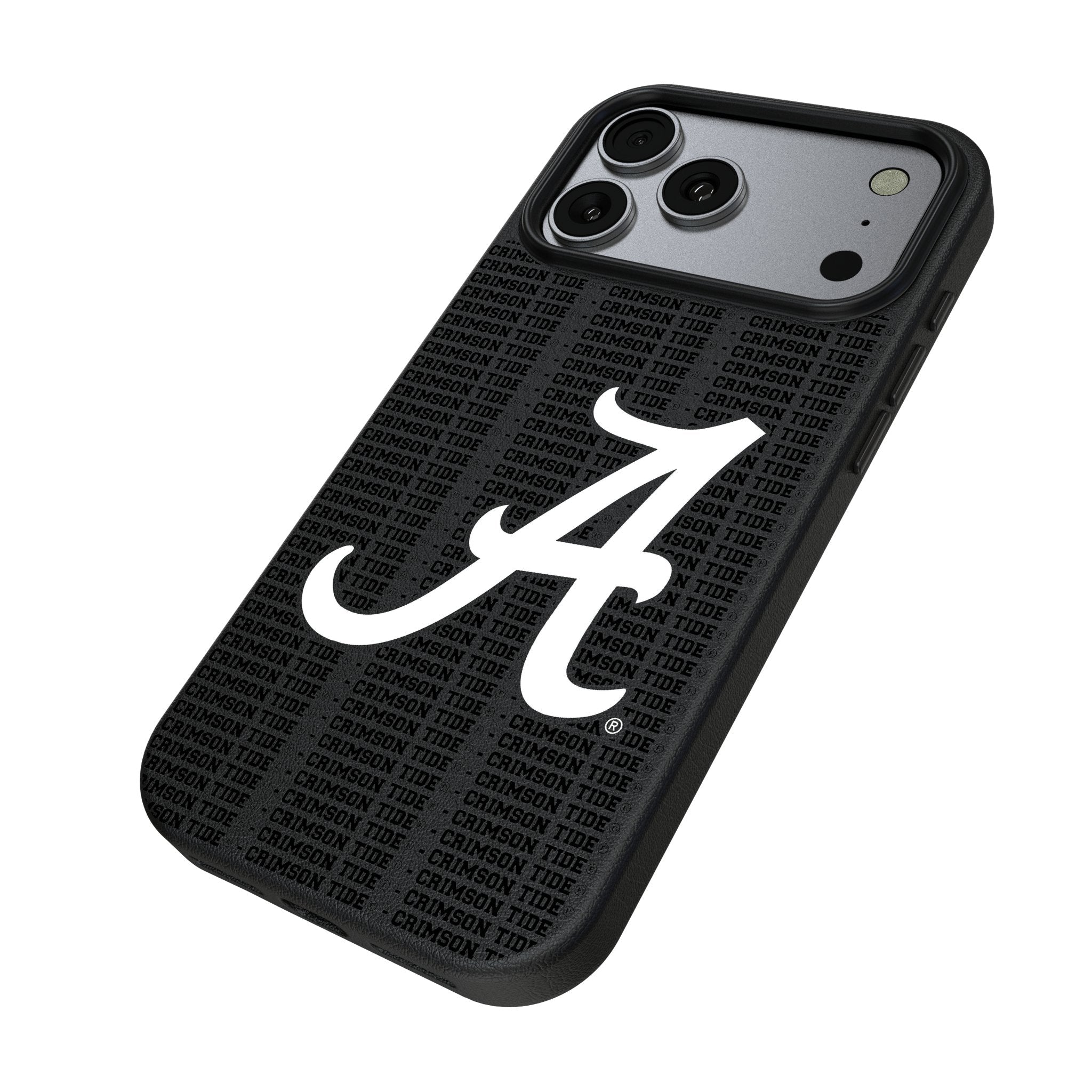 University of Alabama Crimson Tide Script A Text Backdrop MagSafe Compatible Phone Case for Apple iPhone 17 Series 2