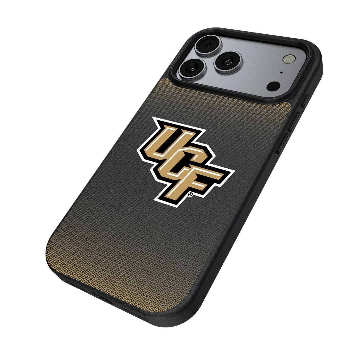 University of Central Florida Golden Knights Linen MagSafe Compatible Phone Case for Apple iPhone 17 Series