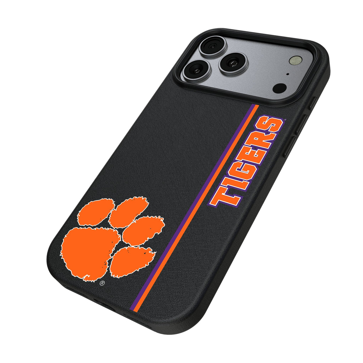 Clemson University Tigers Sidebar MagSafe Compatible Phone Case for Apple iPhone 17 Series 2