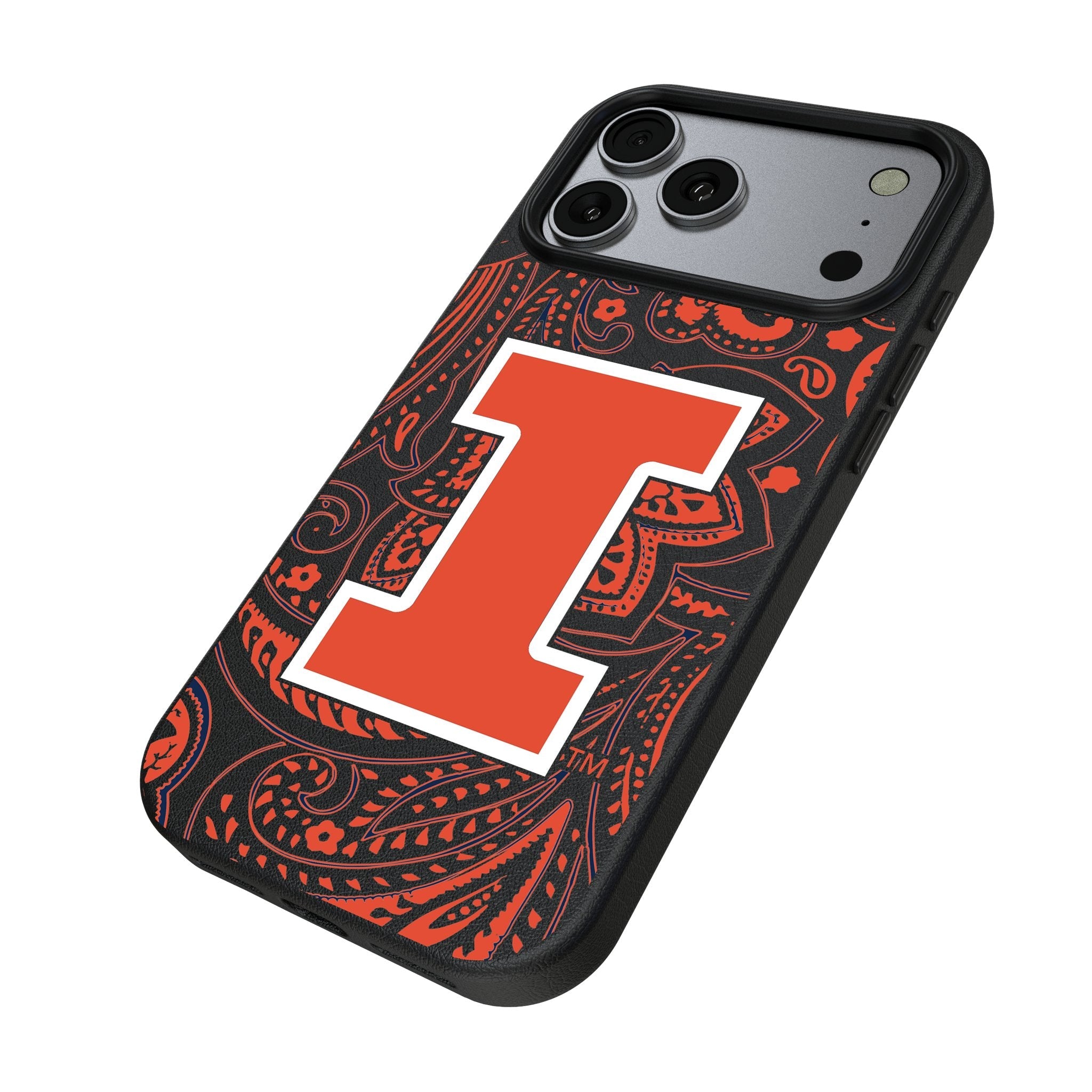 University of Illinois Fighting Illini Paisley MagSafe Compatible Phone Case for Apple iPhone 17 Series 2