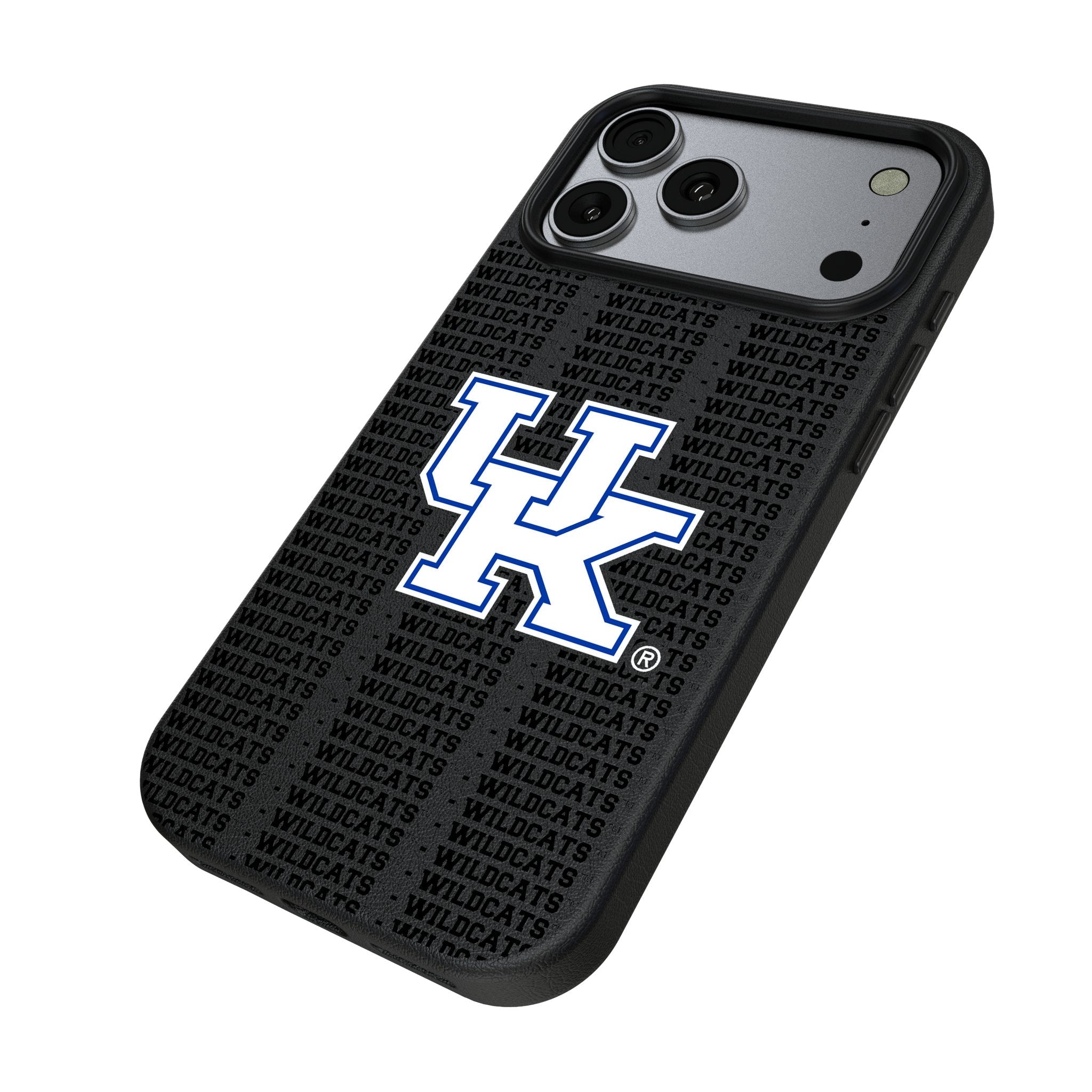 University of Kentucky Wildcats Text Backdrop MagSafe Compatible Phone Case for Apple iPhone 17 Series 2