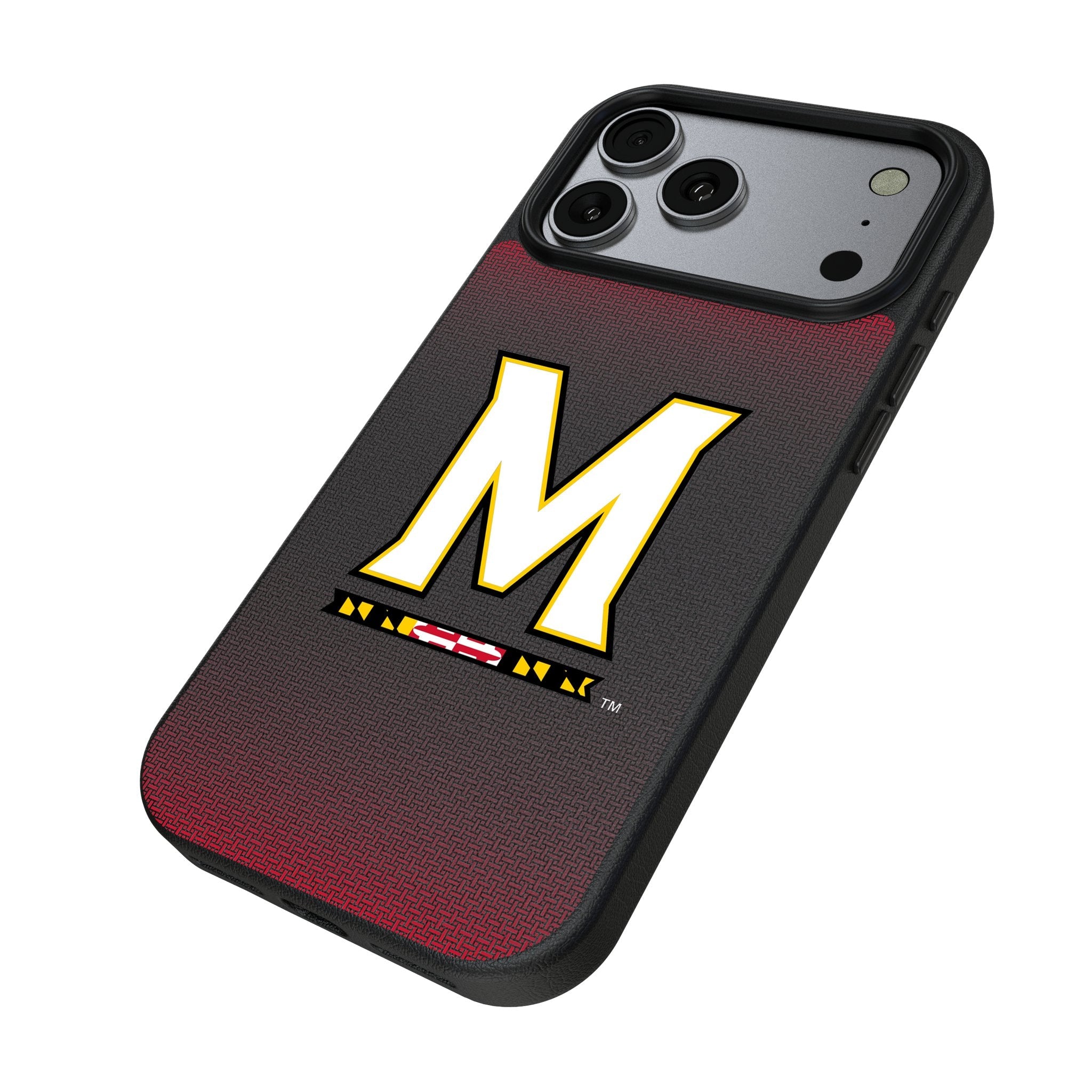 University of Maryland Terrapins Linen MagSafe Compatible Phone Case for Apple iPhone 17 Series