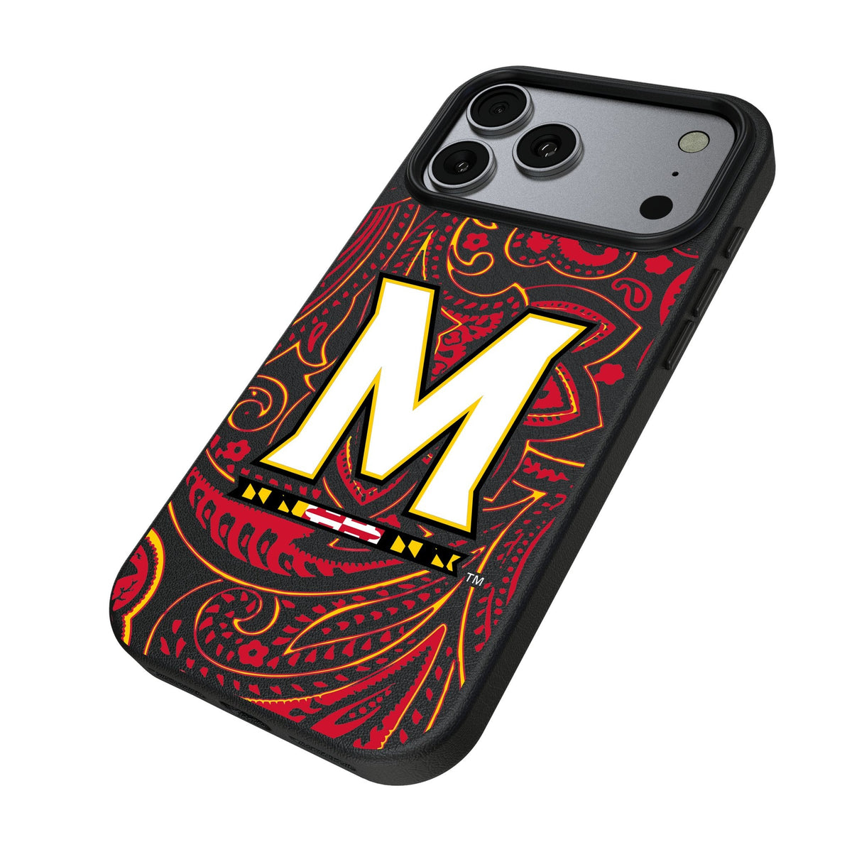 University of Maryland Terrapins Paisley MagSafe Compatible Phone Case for Apple iPhone 17 Series