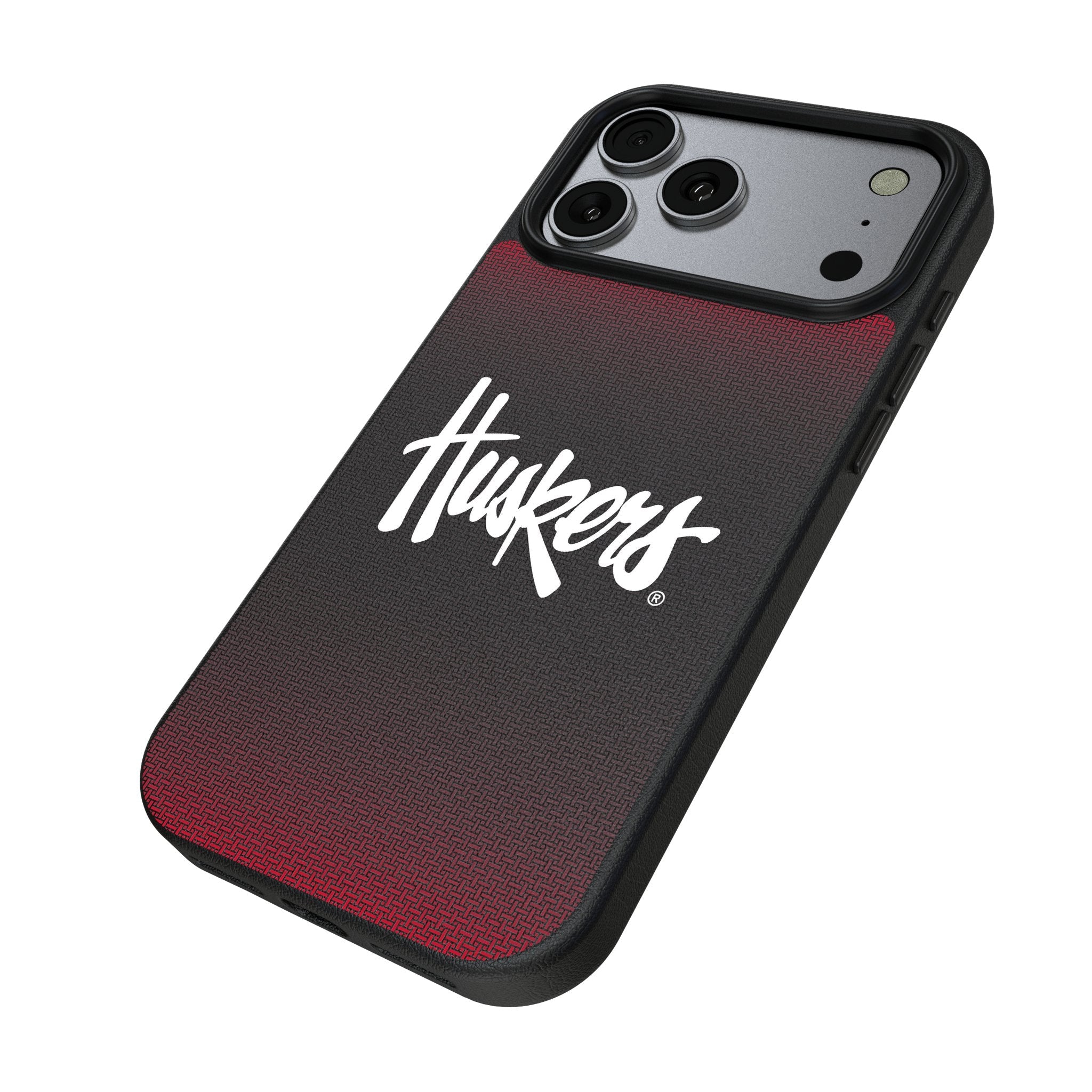 University of Nebraska Huskers Linen MagSafe Compatible Phone Case for Apple iPhone 17 Series 2