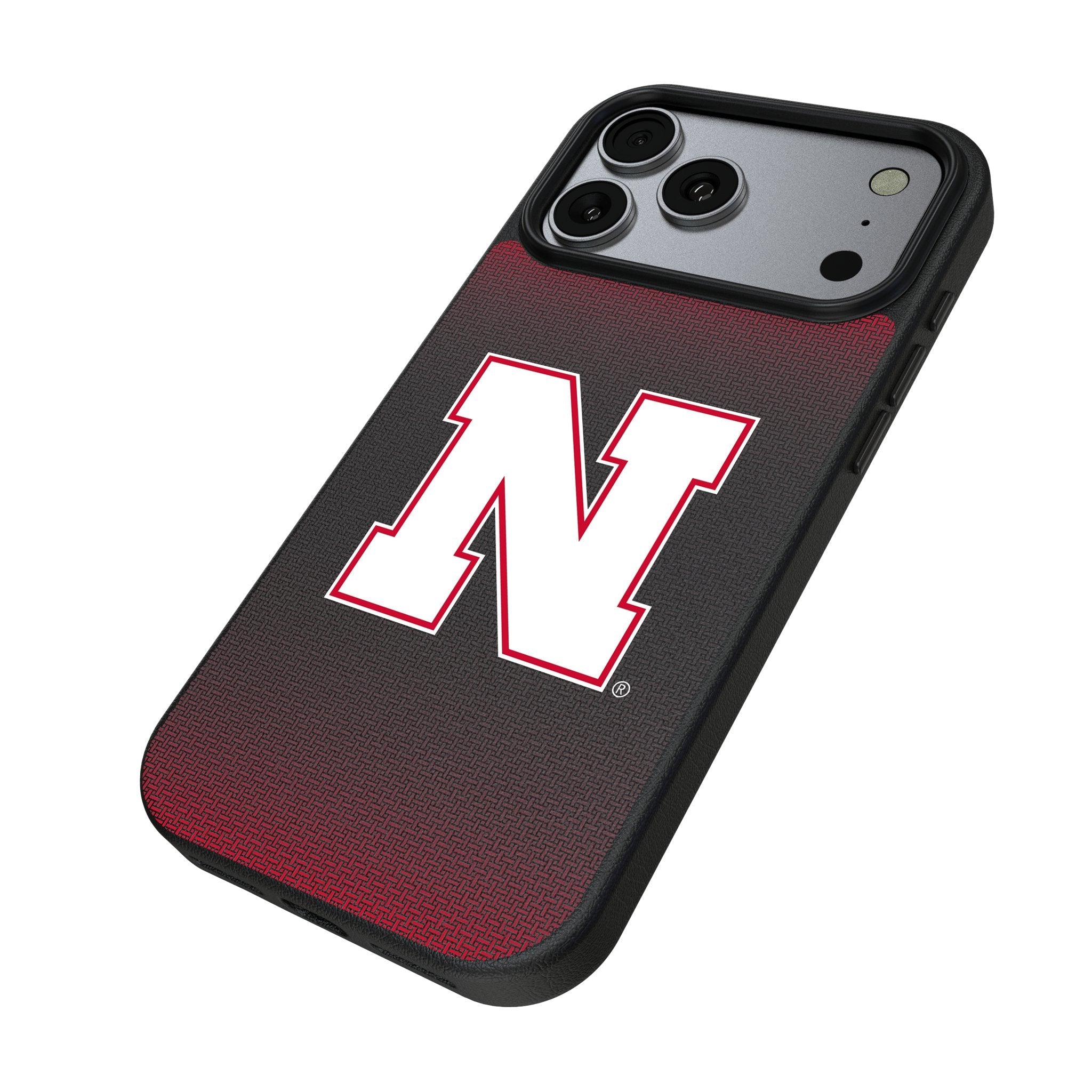 University of Nebraska Huskers Block N Linen MagSafe Compatible Phone Case for Apple iPhone 17 Series 2