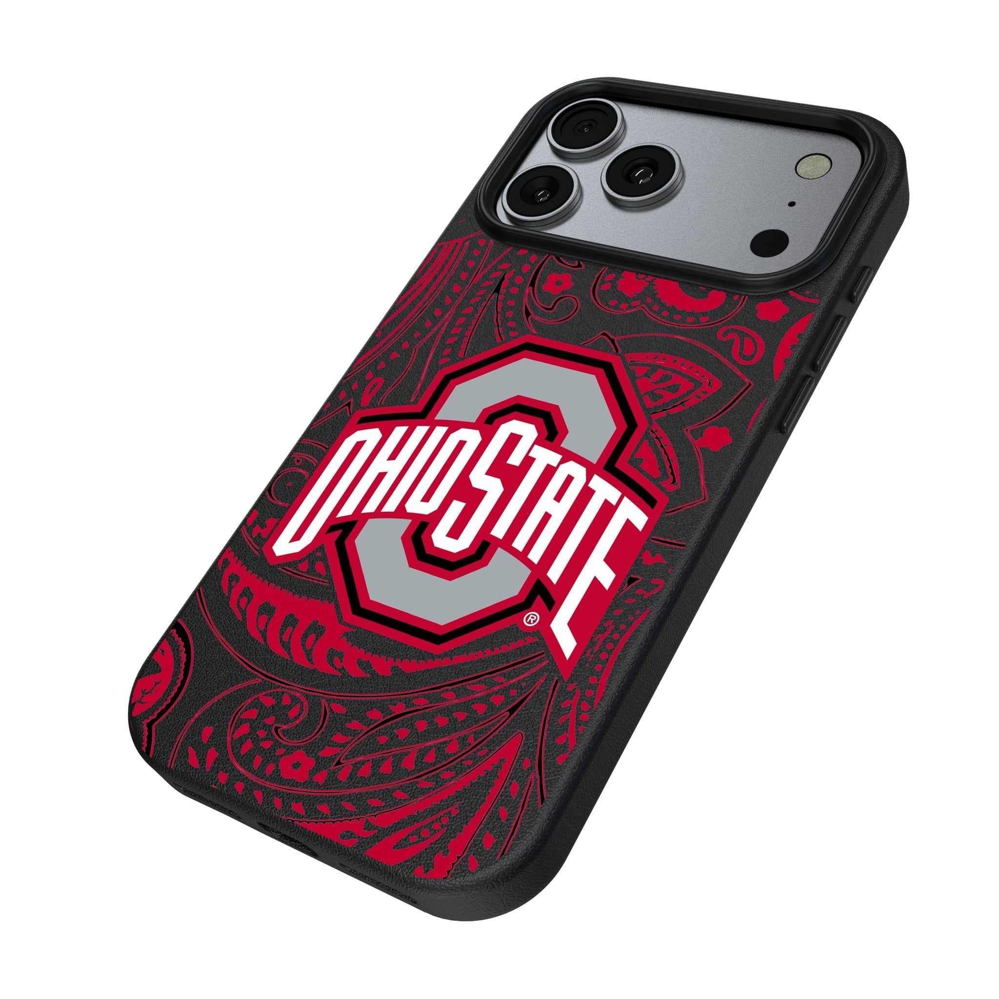 Ohio State University Buckeyes Paisley MagSafe Compatible Phone Case for Apple iPhone 17 Series