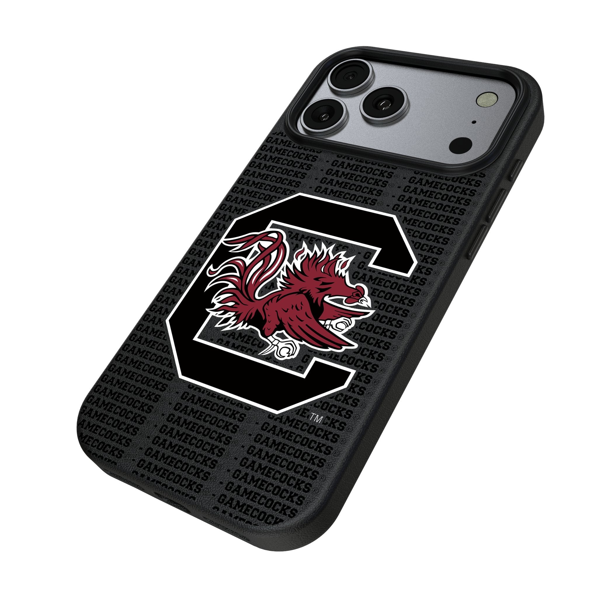 University of South Carolina Gamecocks Text Backdrop MagSafe Compatible Phone Case for Apple iPhone 17 Series