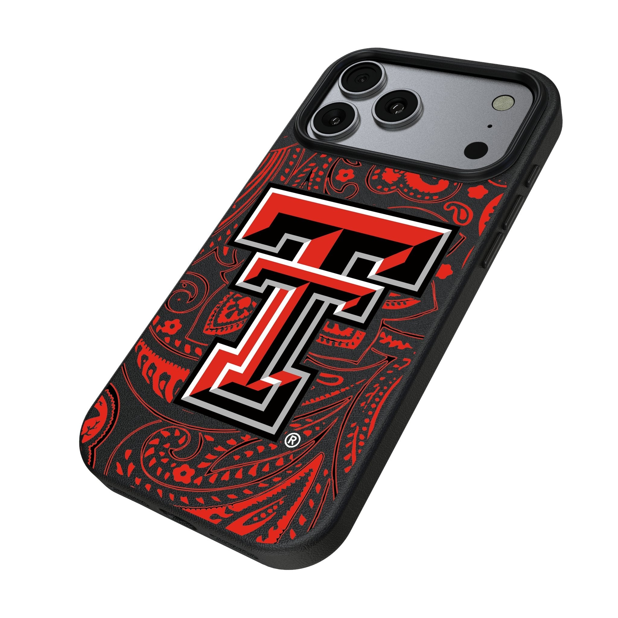Texas Tech Red Raiders Paisley MagSafe Compatible Phone Case for Apple iPhone 17 Series 2