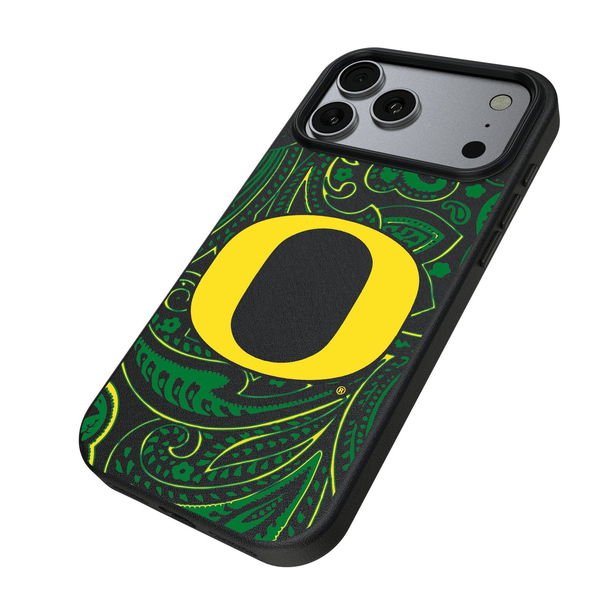 University of Oregon Ducks Paisley MagSafe Compatible Phone Case for Apple iPhone 17 Series 2