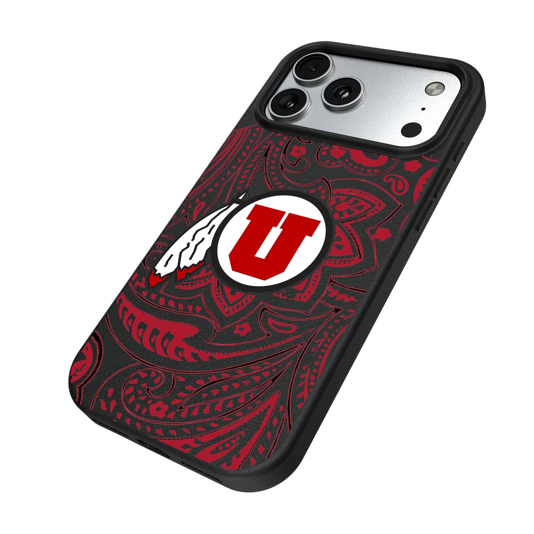 University of Utah Utes Paisley MagSafe Compatible Phone Case for Apple iPhone 17 Series 5
