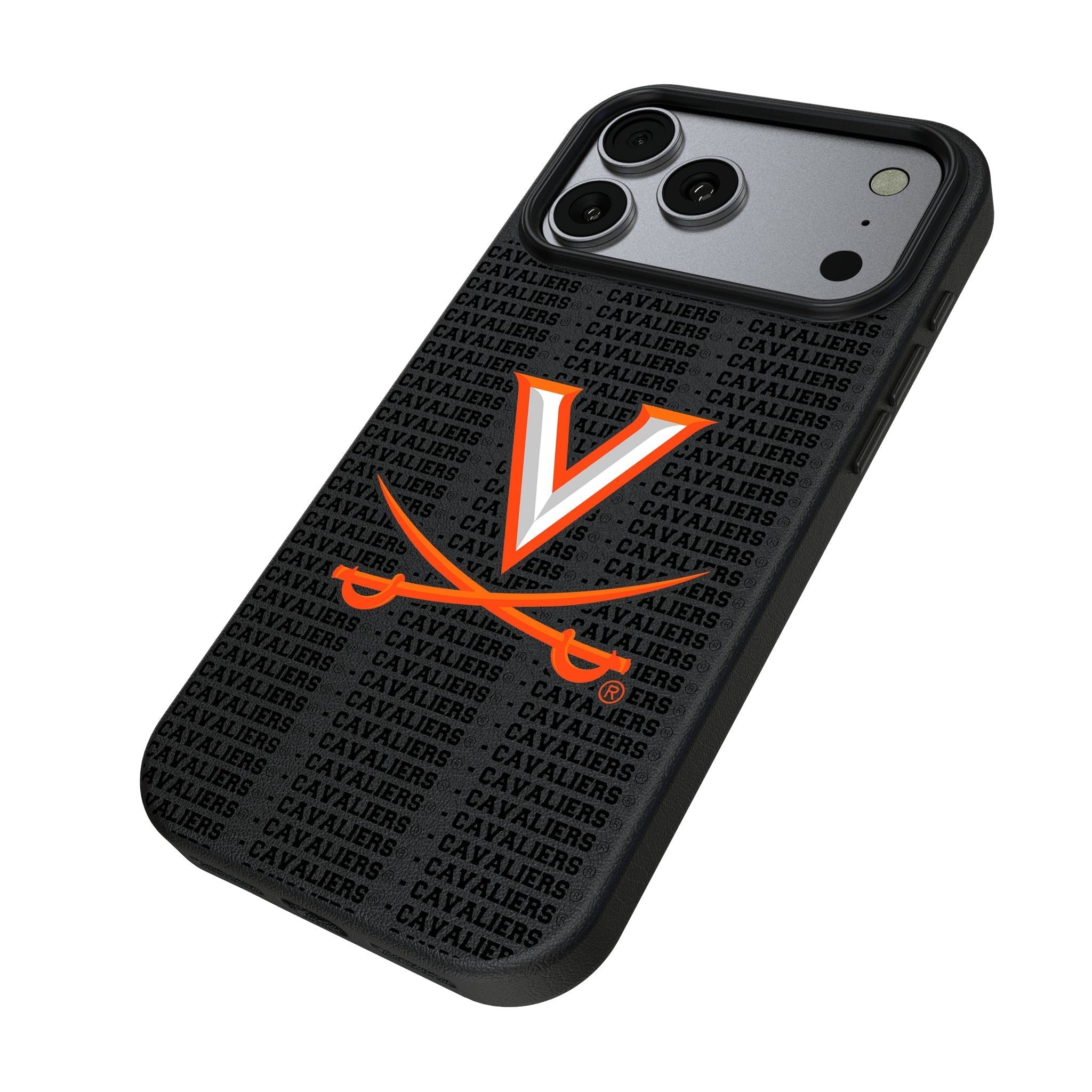 University of Virginia Cavaliers Text Backdrop MagSafe Compatible Phone Case for Apple iPhone 17 Series