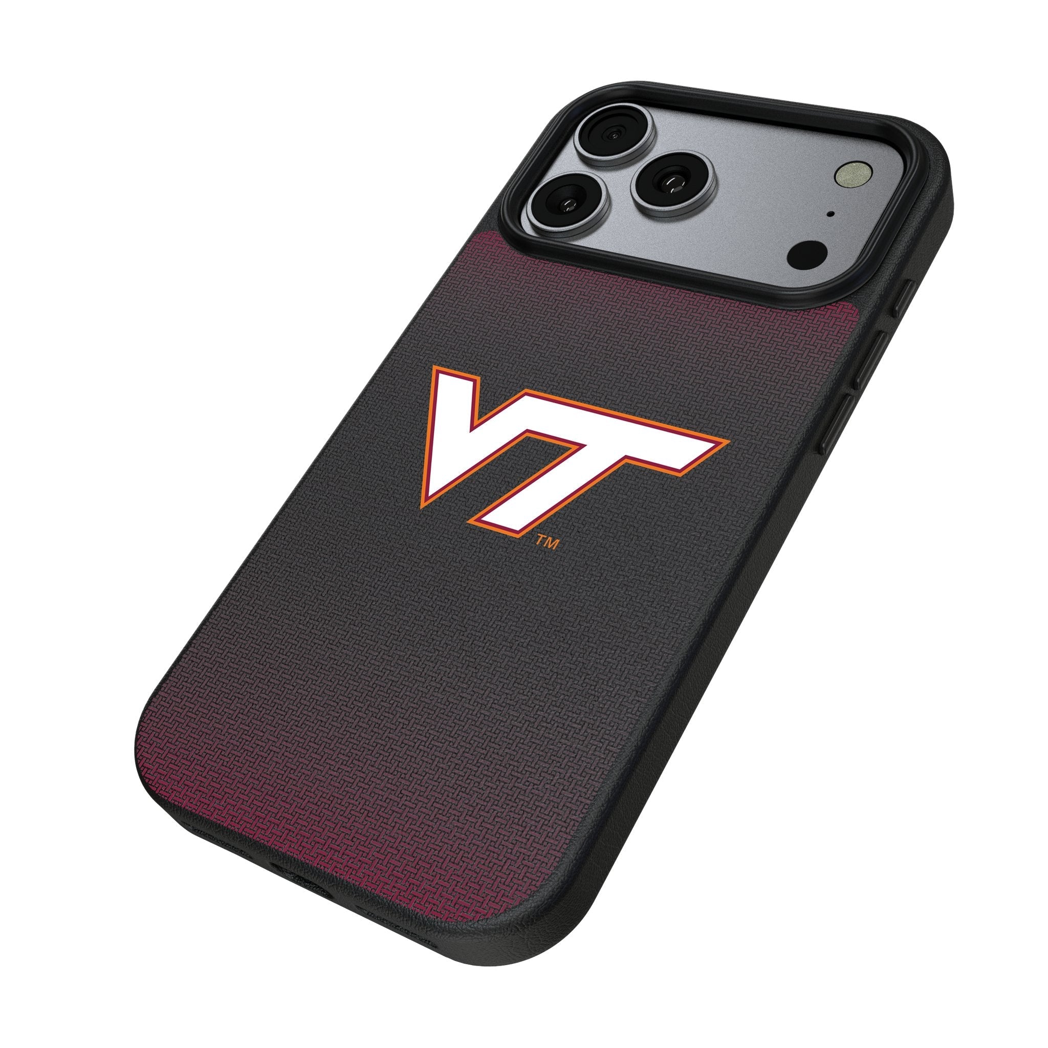 Virginia Tech Hokies Linen MagSafe Compatible Phone Case for Apple iPhone 17 Series 2