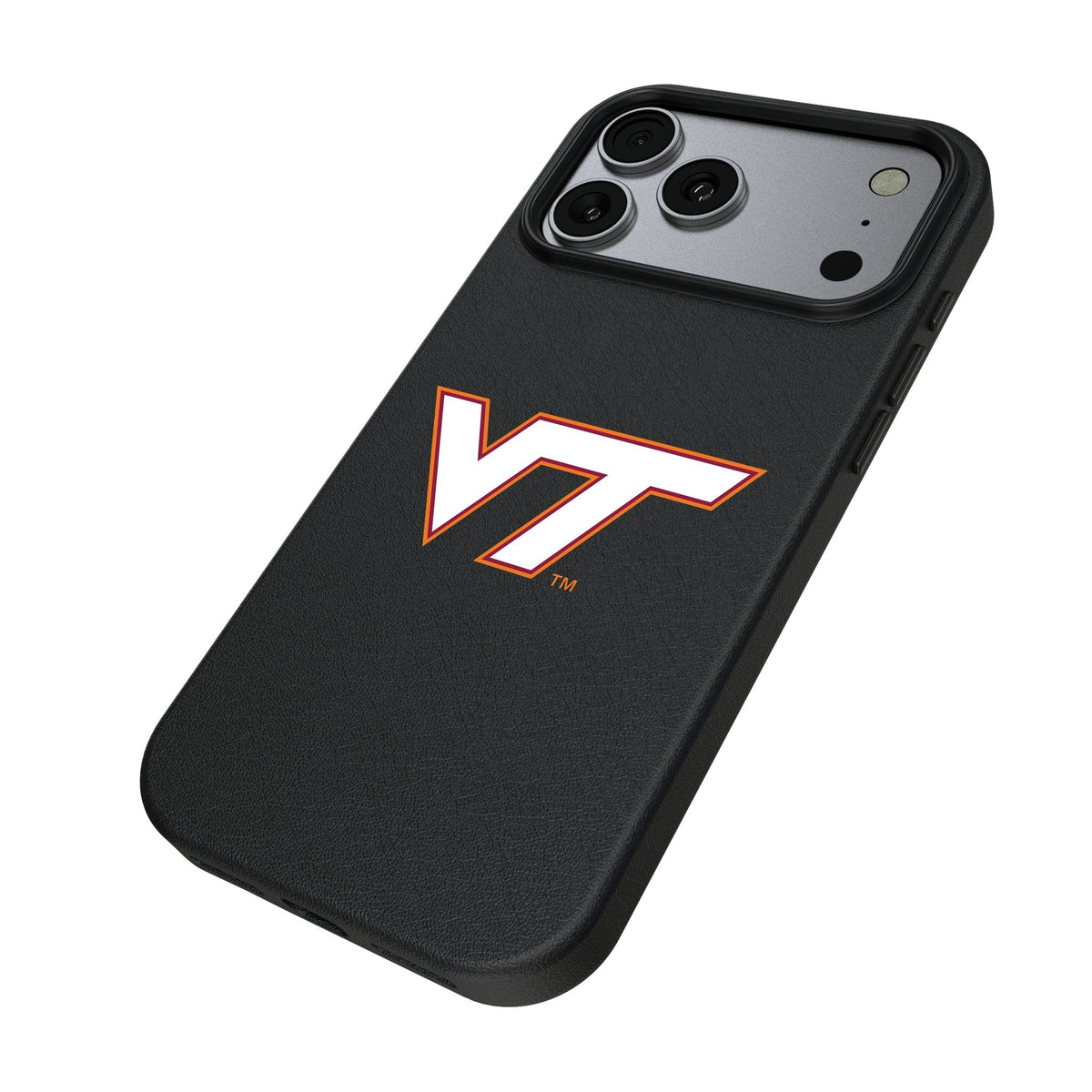 Virginia Tech Hokies Text Backdrop MagSafe Compatible Phone Case for Apple iPhone 17 Series