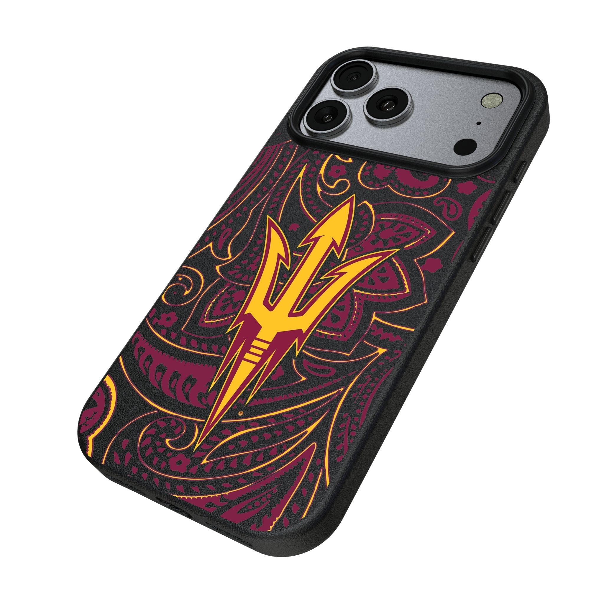 Arizona State University Sun Devils Paisley MagSafe Compatible Phone Case for Apple iPhone 17 Series