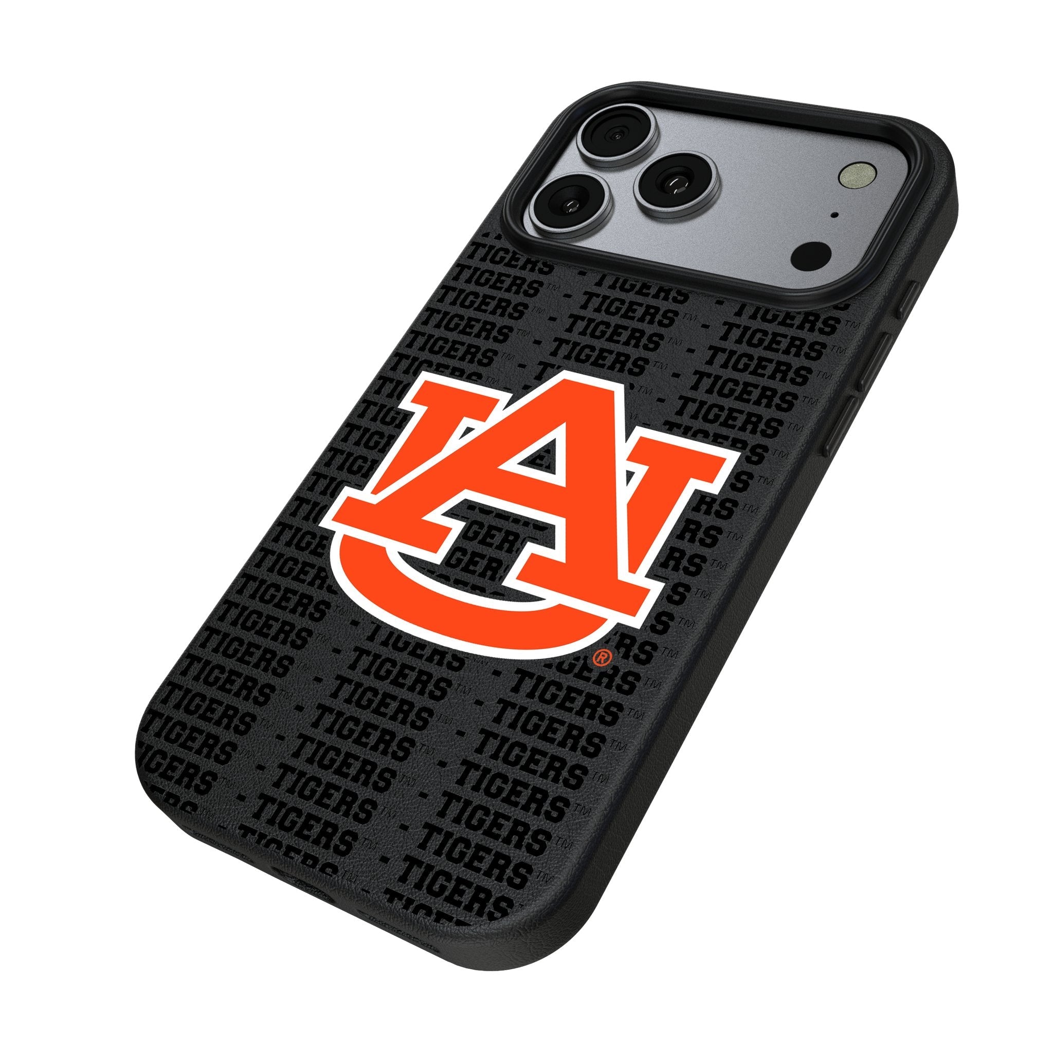 University of Auburn Tigers Text Backdrop MagSafe Compatible Phone Case for Apple iPhone 17 Series 2