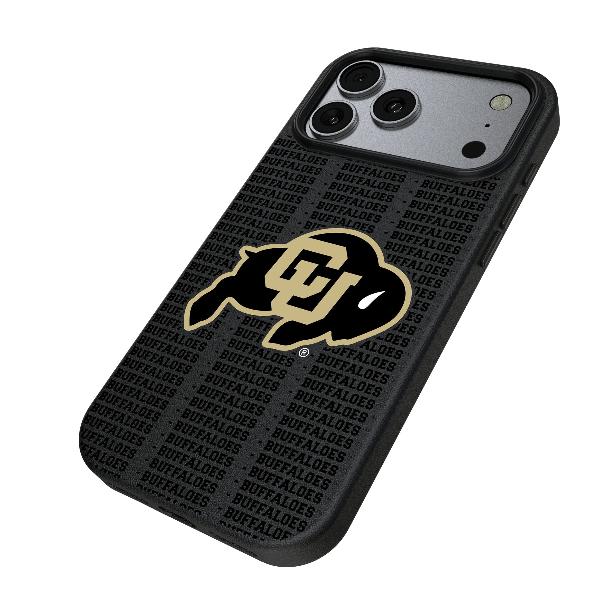 University of Colorado Buffaloes Text Backdrop MagSafe Compatible Phone Case for Apple iPhone 17 Series 2