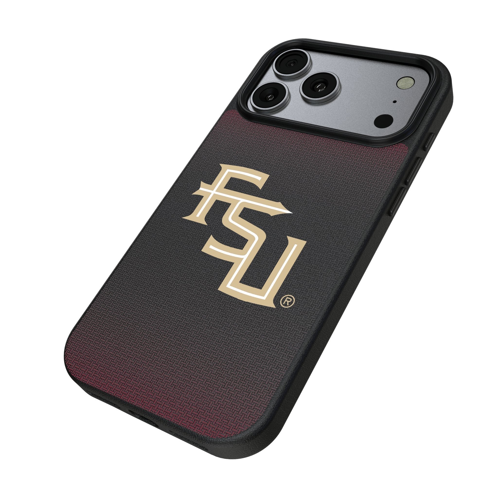 Florida State University Seminoles Athletic Wordmark Linen MagSafe Compatible Phone Case for Apple iPhone 17 Series