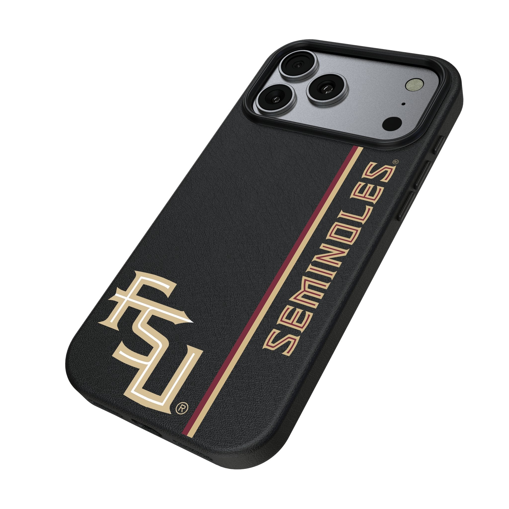 Florida State University Seminoles Athletic Wordmark Sidebar MagSafe Compatible Phone Case for Apple iPhone 17 Series