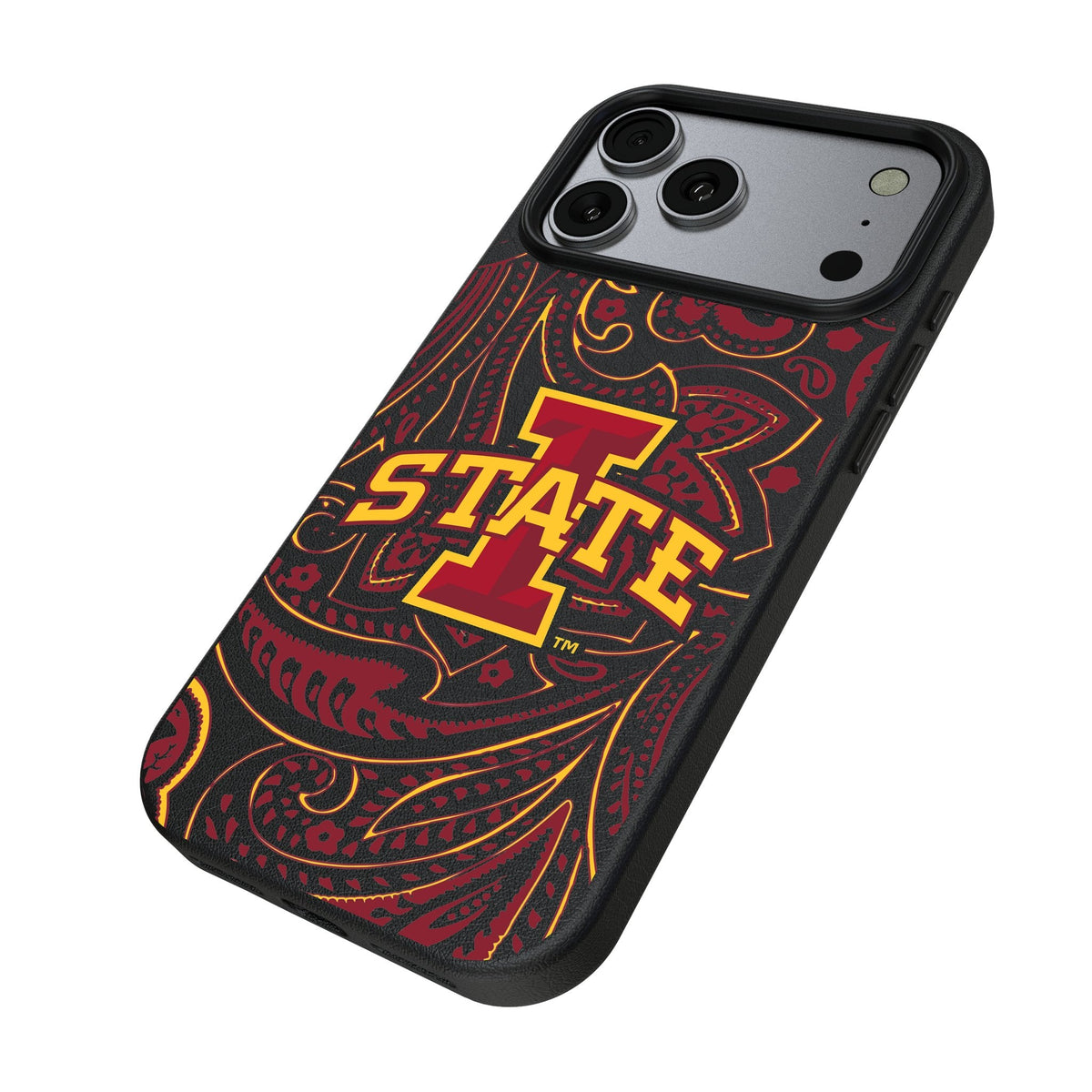 Iowa State University Cyclones Paisley MagSafe Compatible Phone Case for Apple iPhone 17 Series