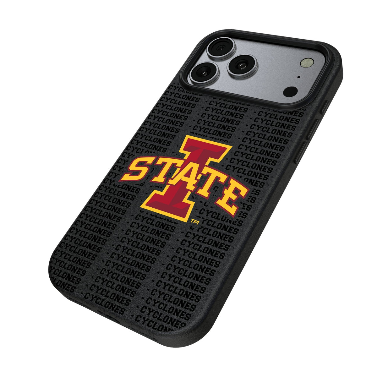 Iowa State University Cyclones Text Backdrop MagSafe Compatible Phone Case for Apple iPhone 17 Series 2