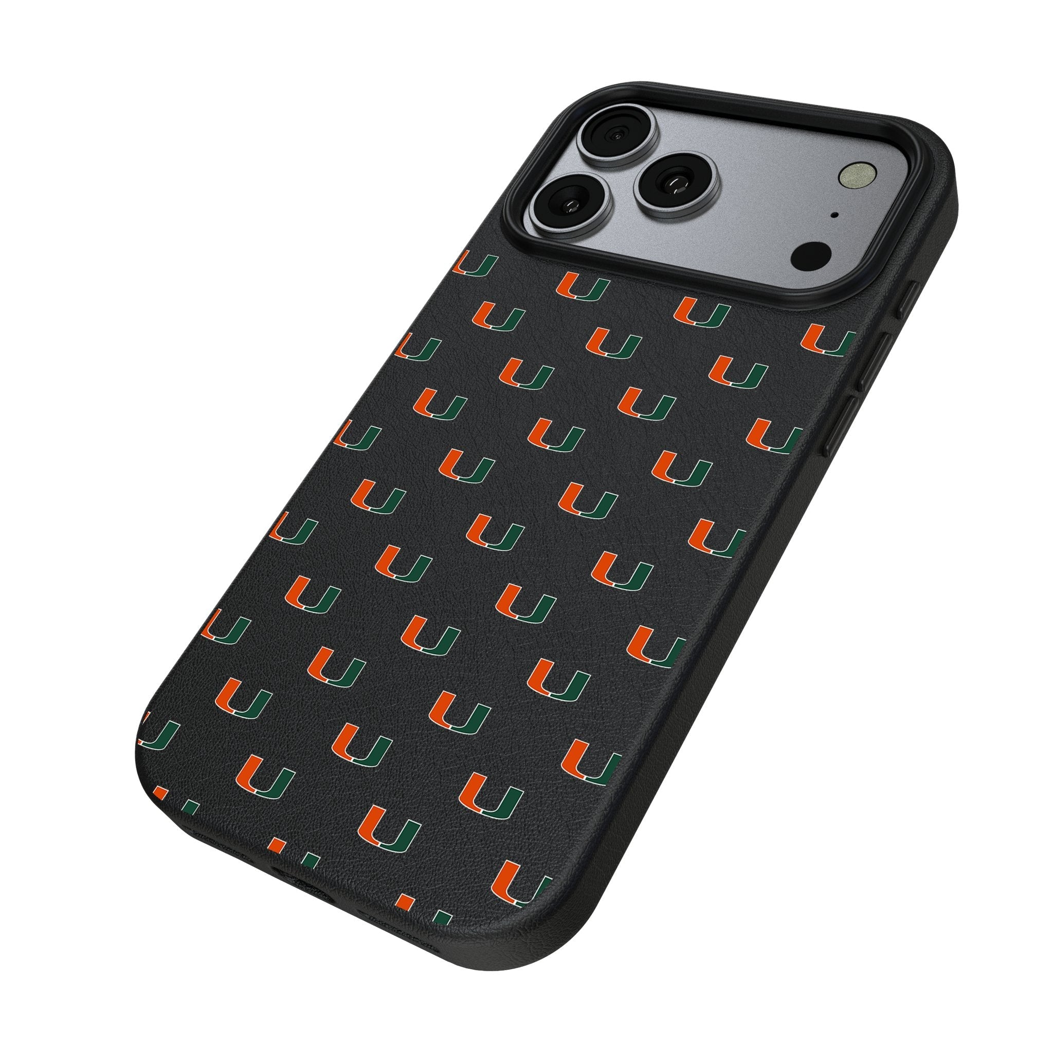 University of Miami Hurricanes Fashion Pattern MagSafe Compatible Phone Case for Apple iPhone 17 Series 2