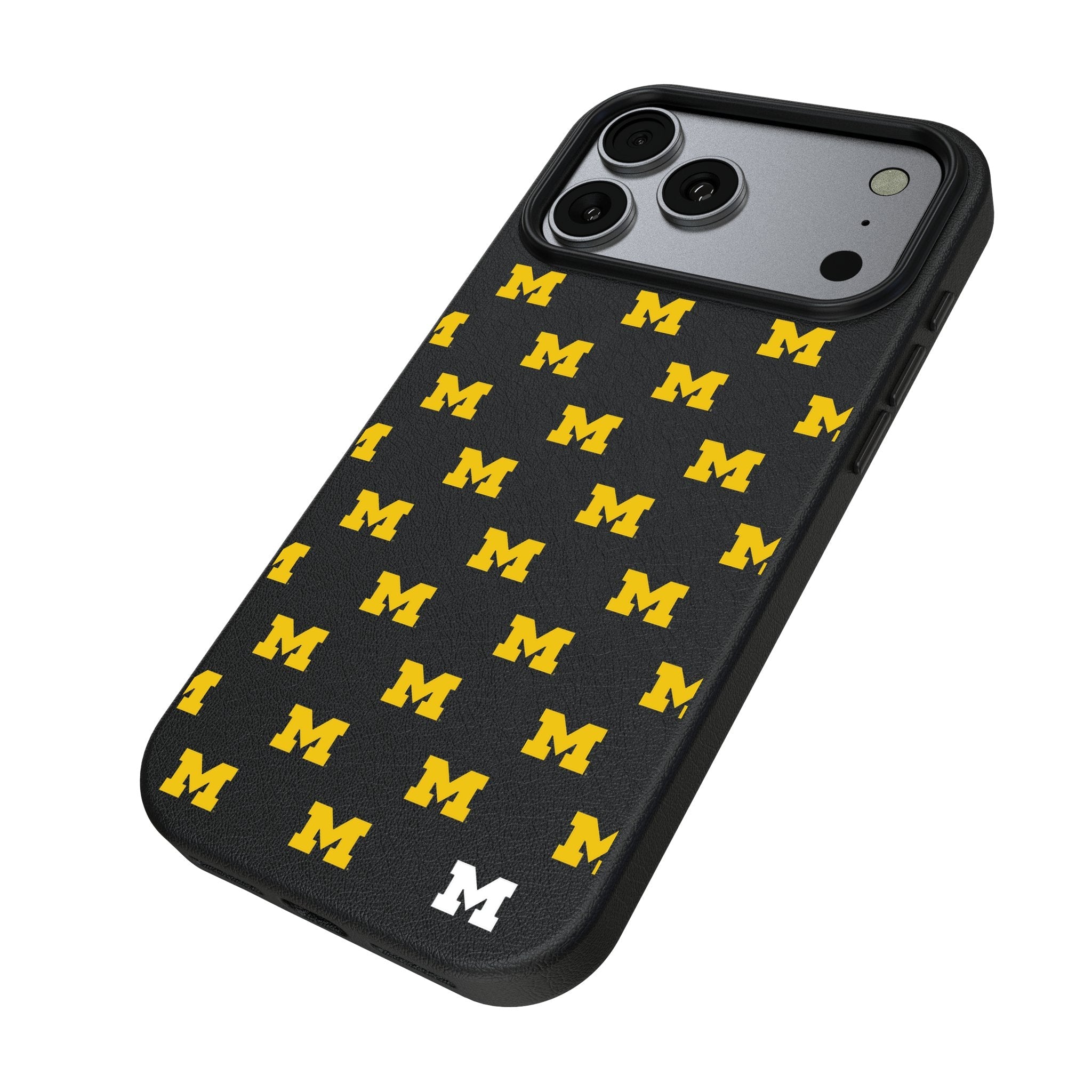 University of Michigan Wolverines Fashion Pattern MagSafe Compatible Phone Case for Apple iPhone 17 Series