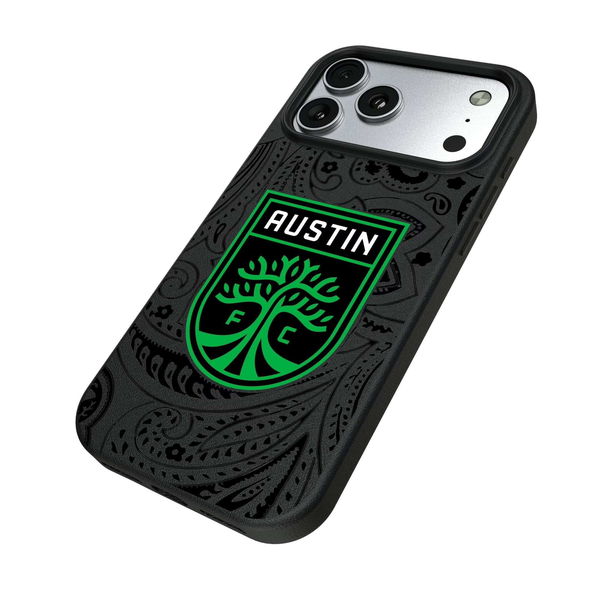 Austin FC Paisley MagSafe Compatible Phone Case for Apple iPhone 17 Series 5