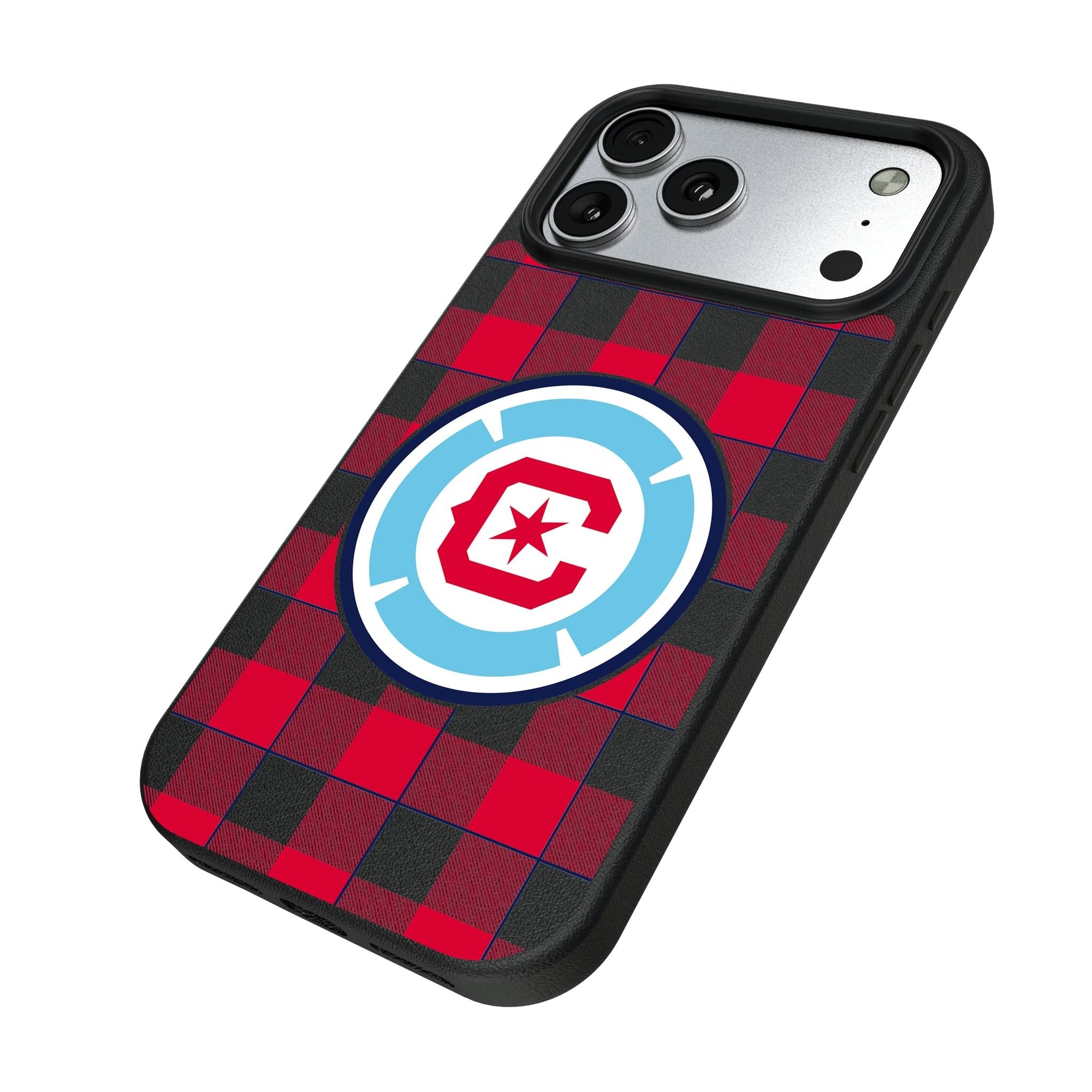 Chicago Fire Plaid MagSafe Compatible Phone Case for Apple iPhone 17 Series 5