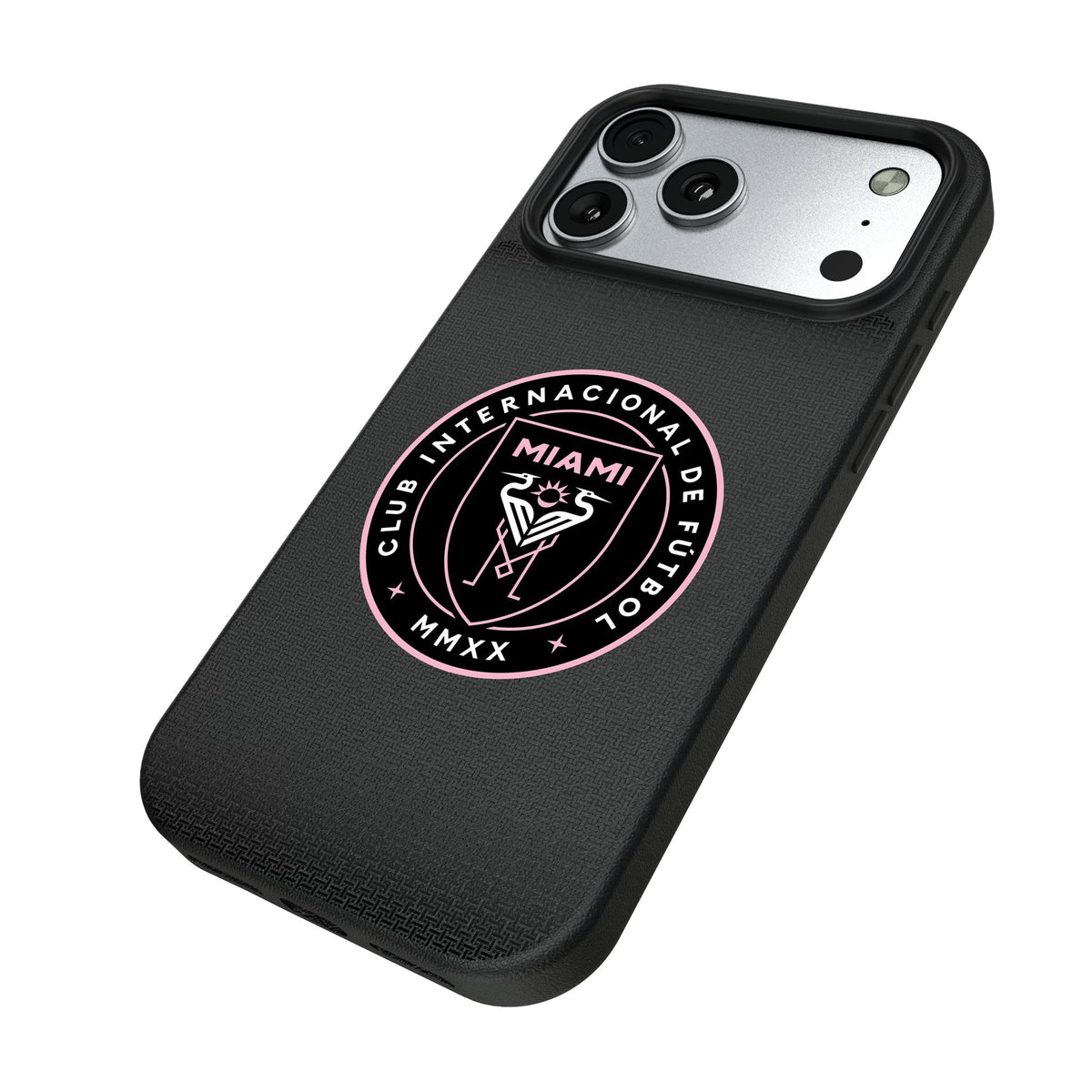 Inter Miami CF Linen MagSafe Compatible Phone Case for Apple iPhone 17 Series 5