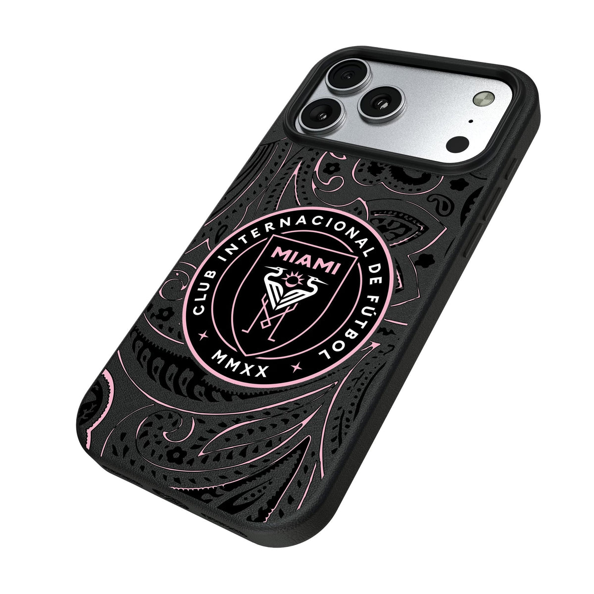 Inter Miami CF Paisley MagSafe Compatible Phone Case for Apple iPhone 17 Series 5