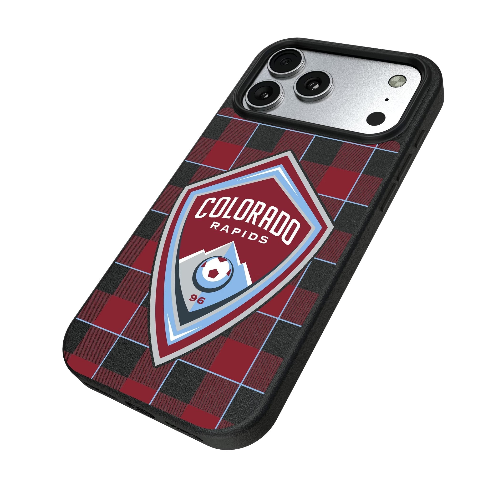 Colorado Rapids Plaid MagSafe Compatible Phone Case for Apple iPhone 17 Series 5