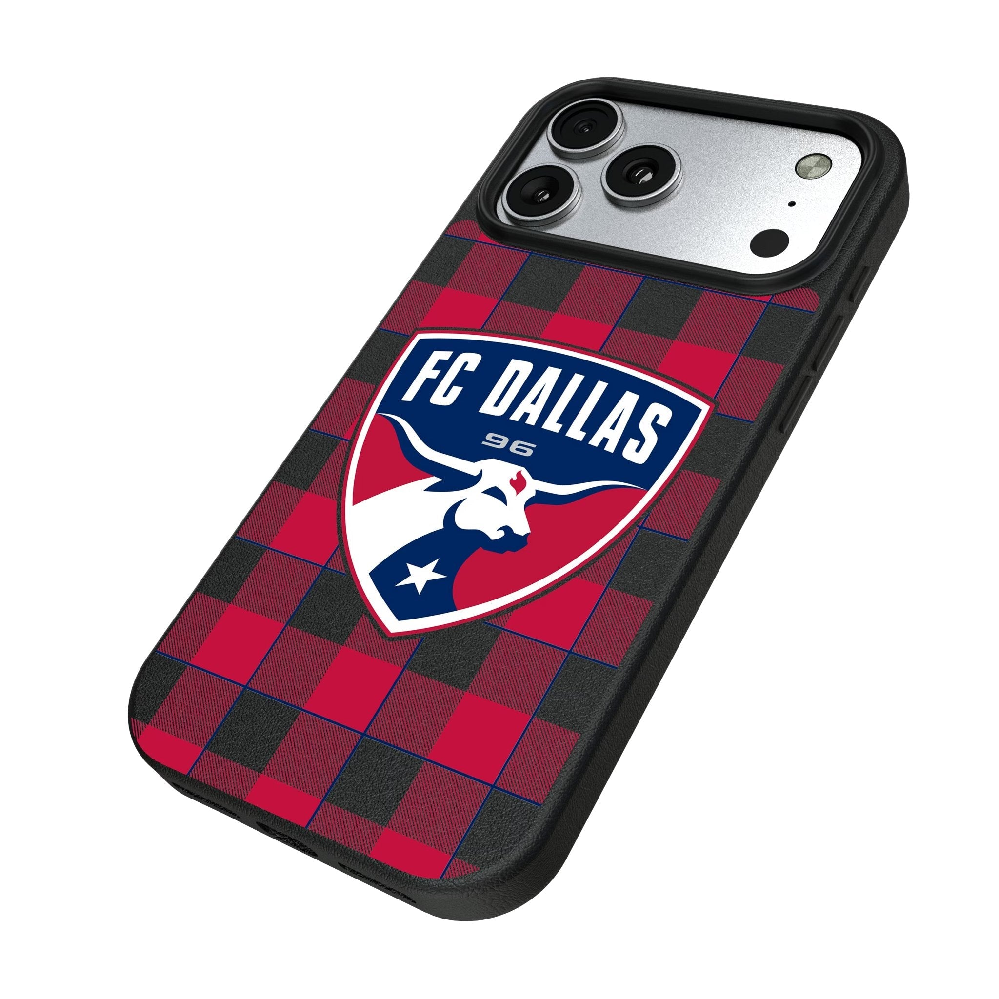 FC Dallas Plaid MagSafe Compatible Phone Case for Apple iPhone 17 Series 5