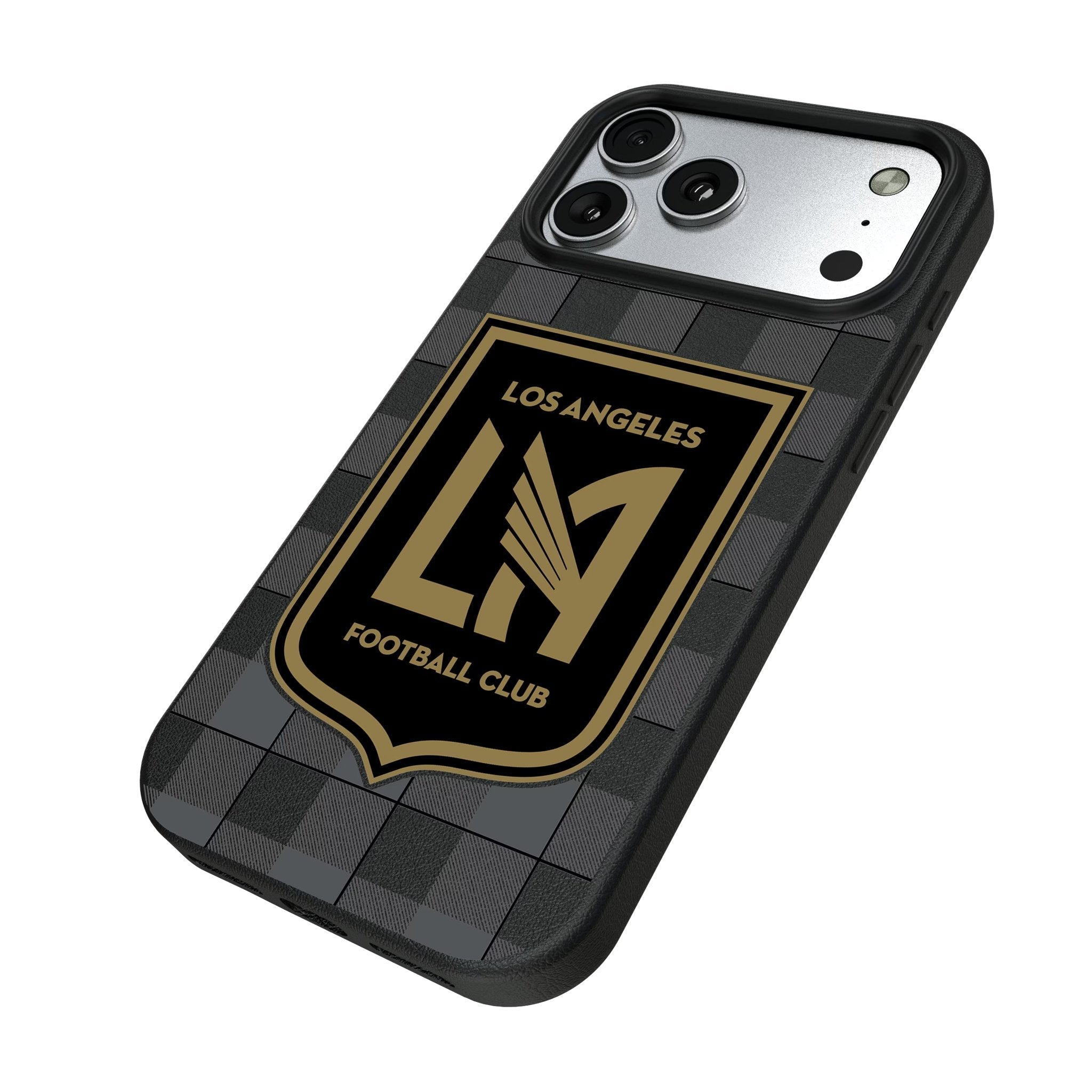 Los Angeles Football Club Plaid MagSafe Compatible Phone Case for Apple iPhone 17 Series 5
