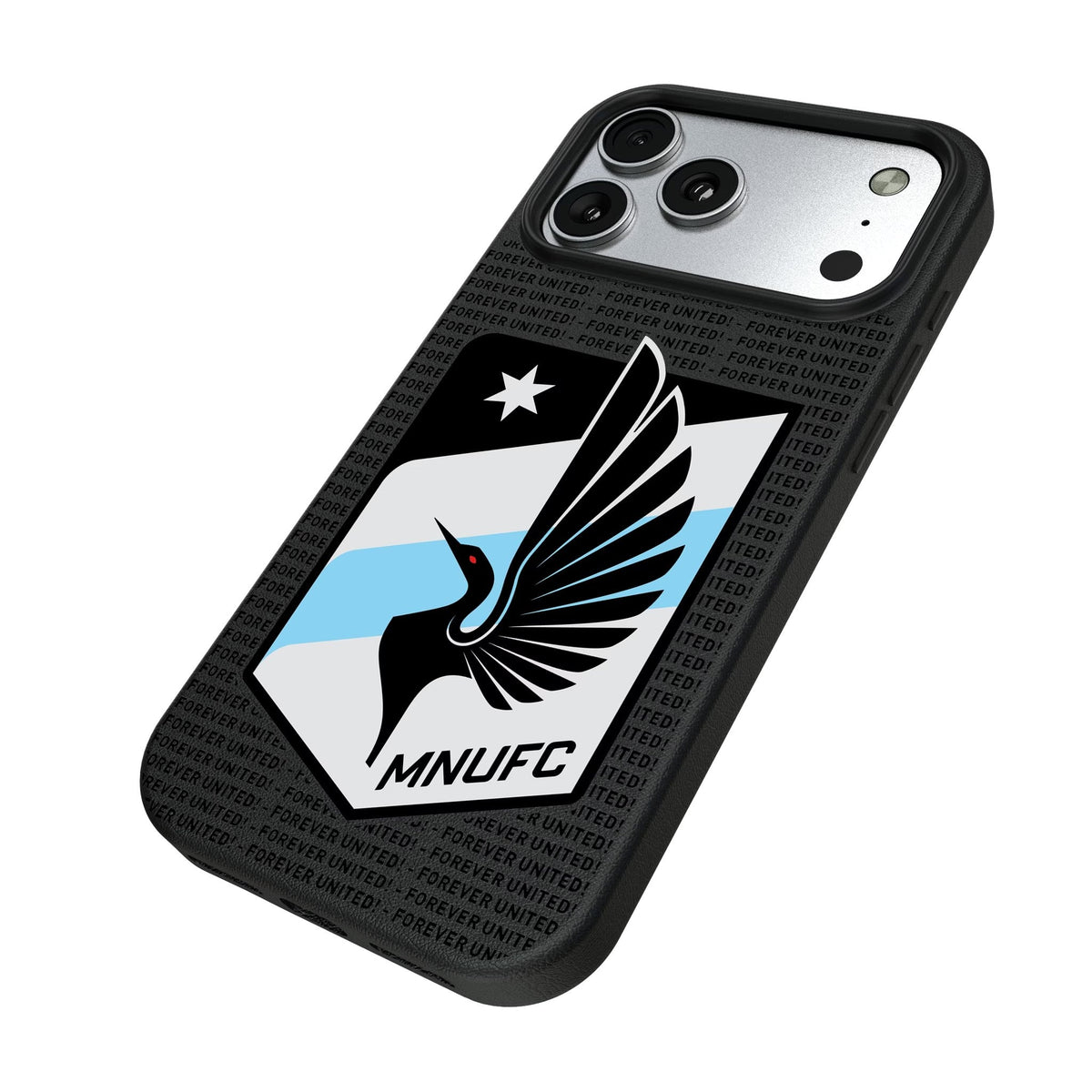 Minnesota United FC Text Backdrop MagSafe Compatible Phone Case for Apple iPhone 17 Series 5