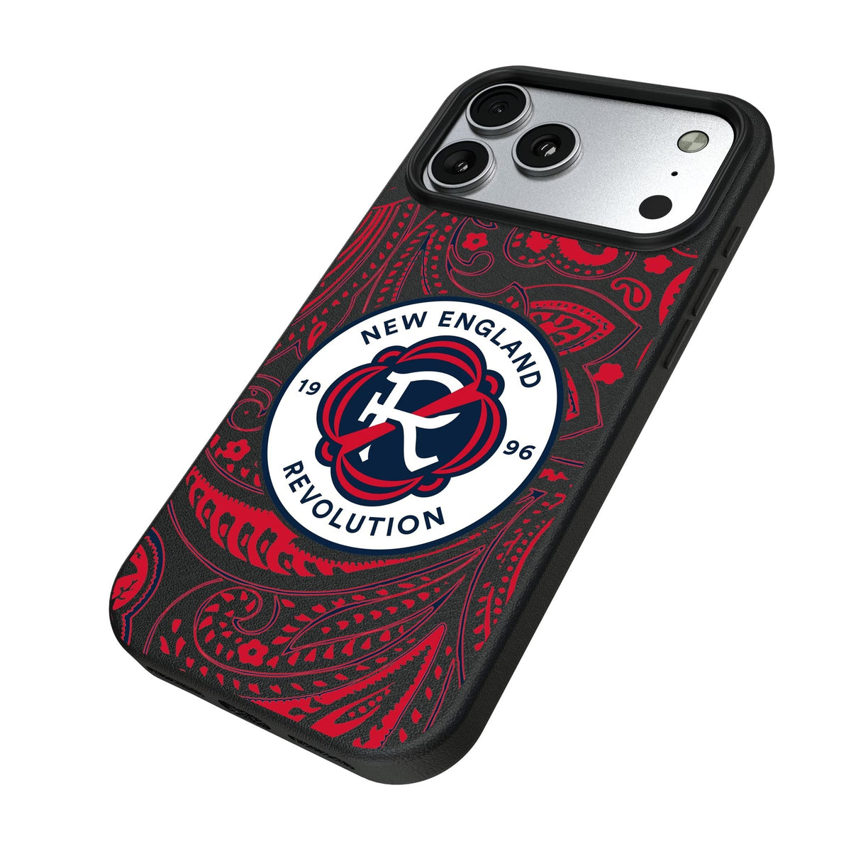 New England Revolution Paisley MagSafe Compatible Phone Case for Apple iPhone 17 Series 5