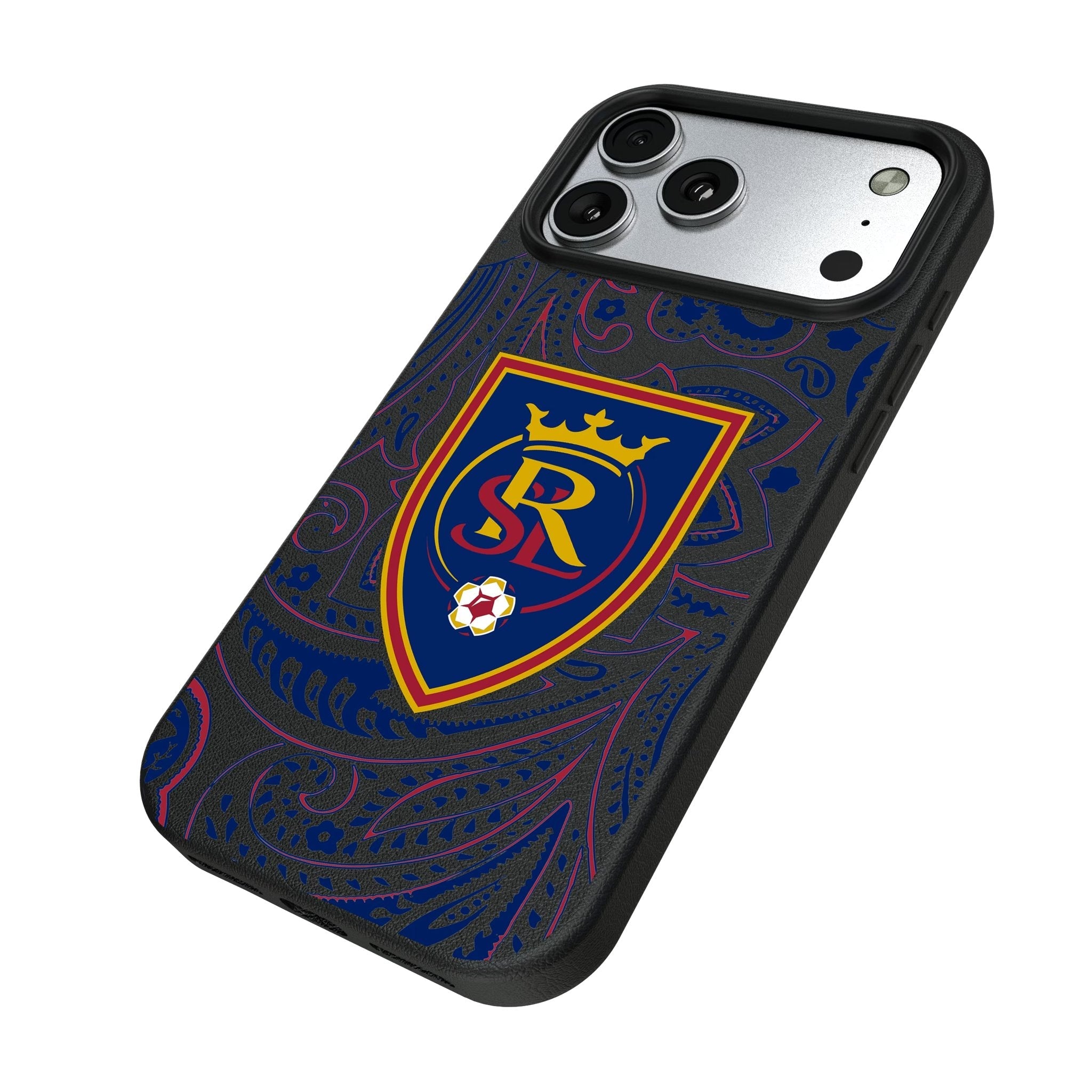 Real Salt Lake Paisley MagSafe Compatible Phone Case for Apple iPhone 17 Series 5
