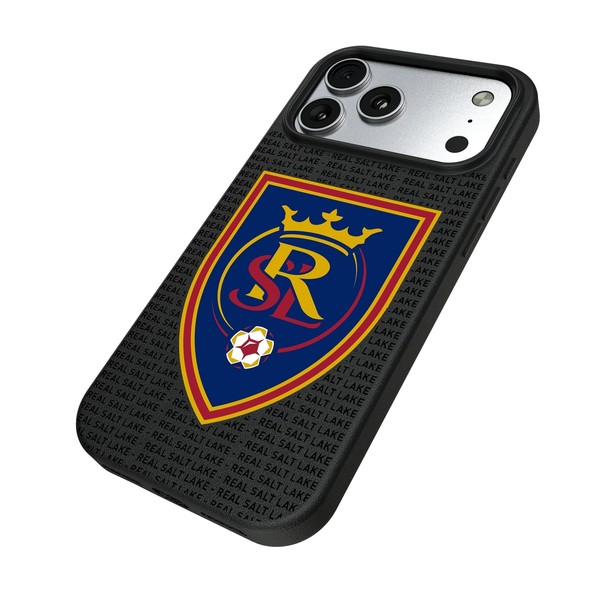 Real Salt Lake Text Backdrop MagSafe Compatible Phone Case for Apple iPhone 17 Series 5