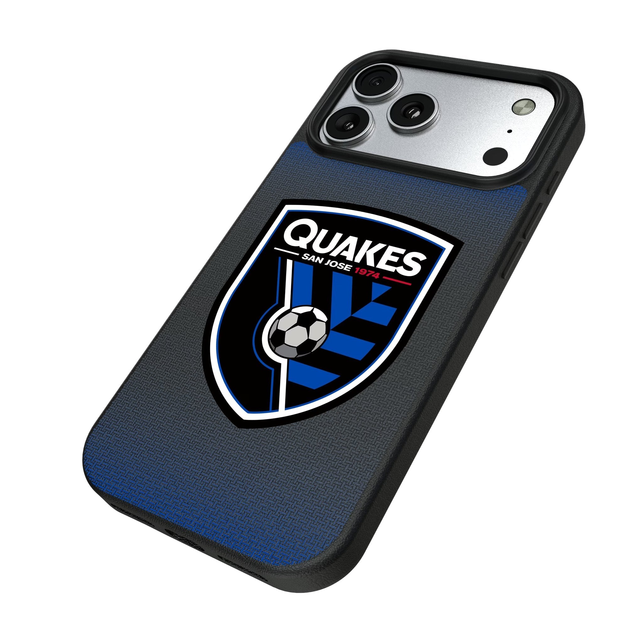 San Jose Earthquakes Linen MagSafe Compatible Phone Case for Apple iPhone 17 Series 5