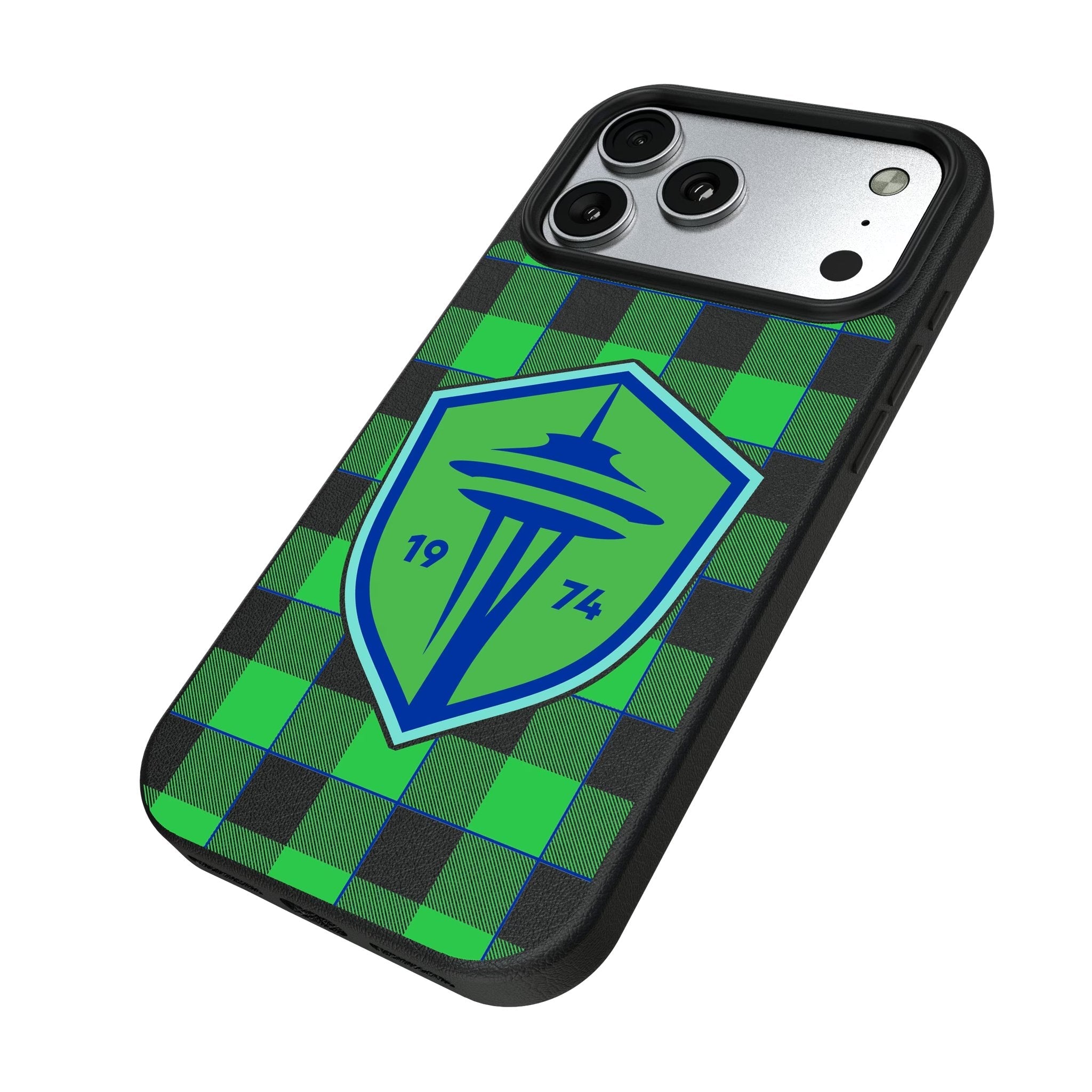 Seattle Sounders FC Plaid MagSafe Compatible Phone Case for Apple iPhone 17 Series 5