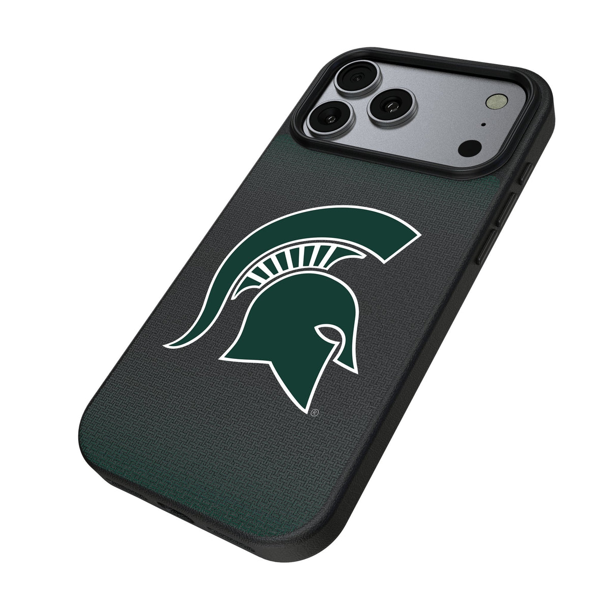 Michigan State University Spartans Linen MagSafe Compatible Phone Case for Apple iPhone 17 Series