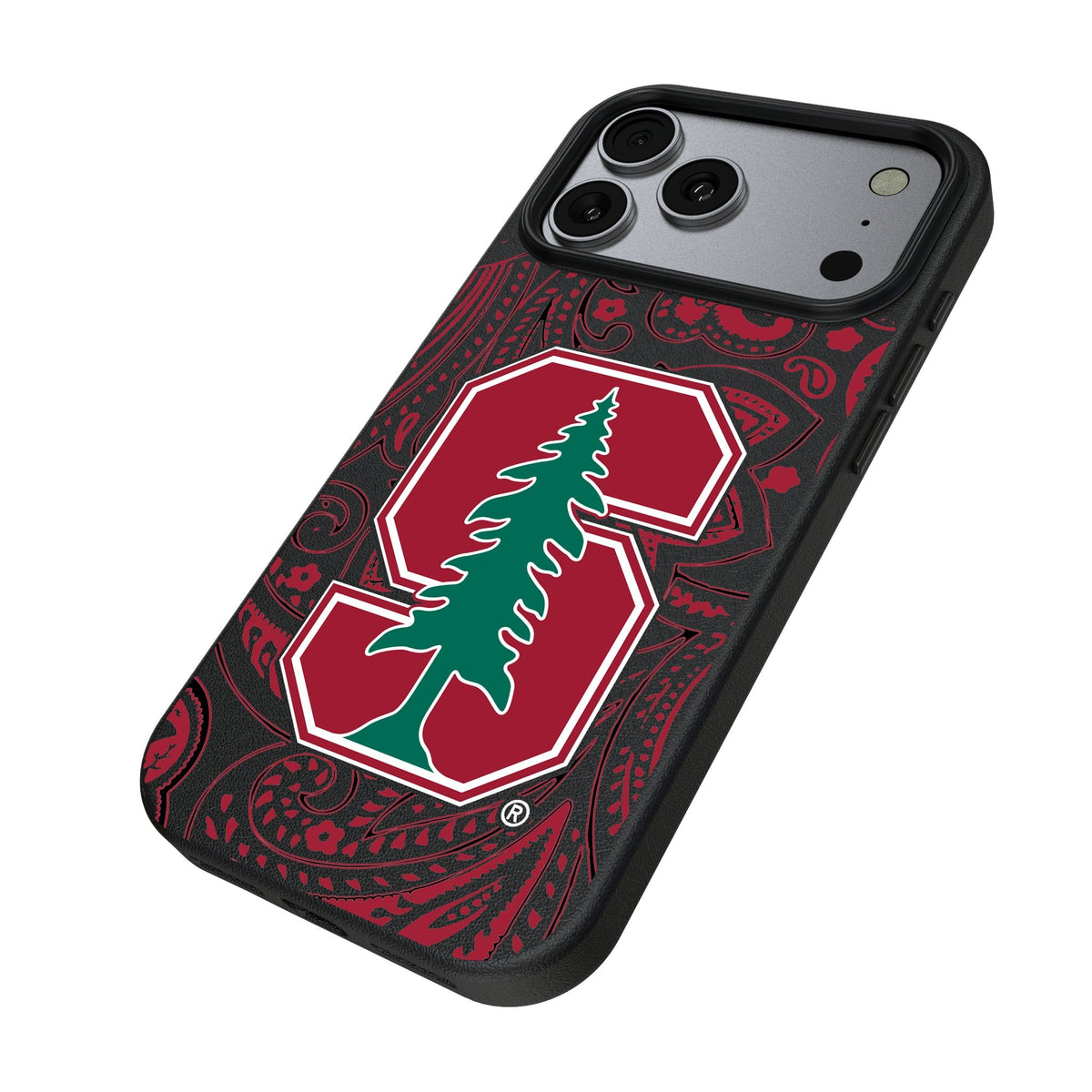 Stanford University Cardinal Paisley MagSafe Compatible Phone Case for Apple iPhone 17 Series