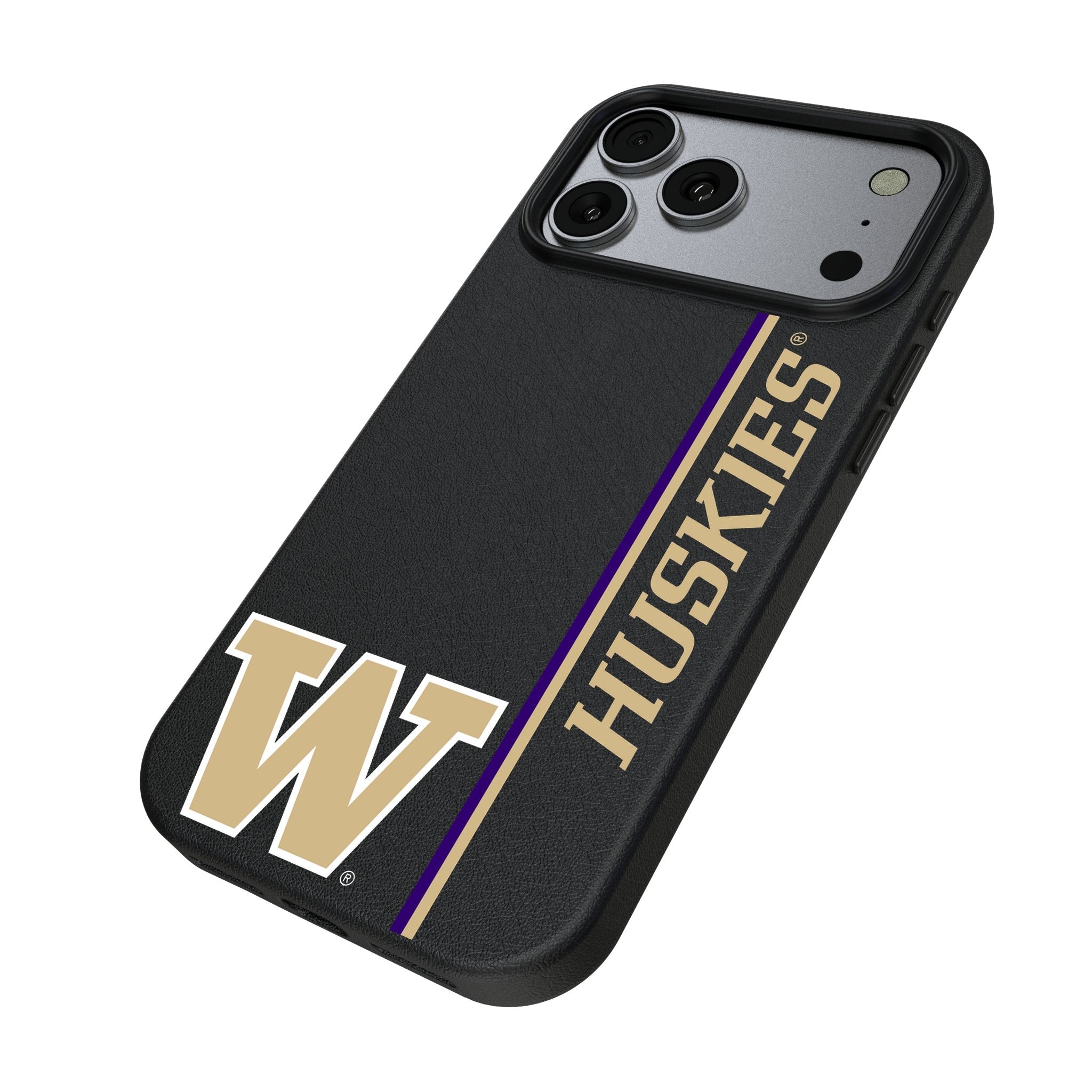 University of Washington Huskies Sidebar MagSafe Compatible Phone Case for Apple iPhone 17 Series 2