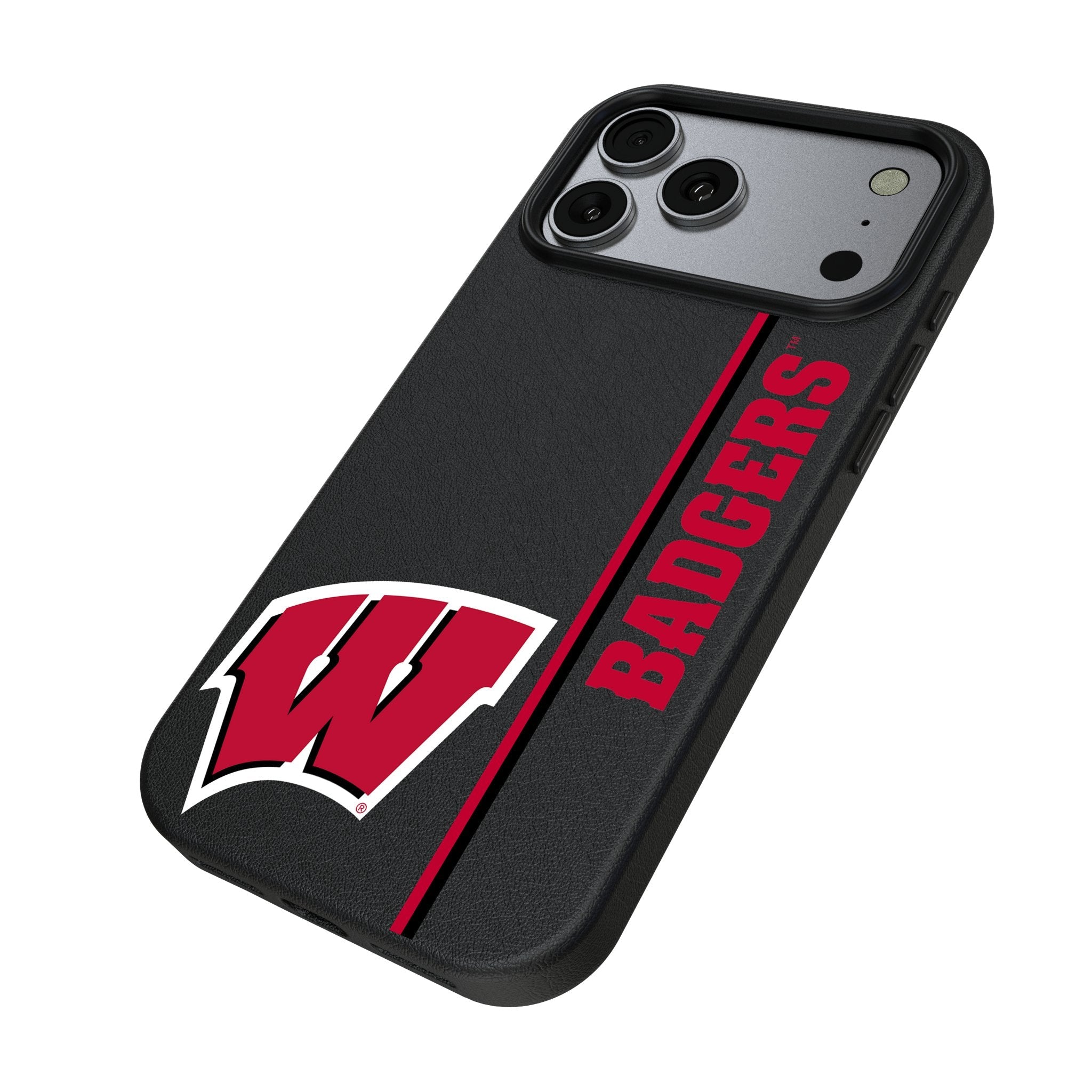 University of Wisconsin Badgers Sidebar MagSafe Compatible Phone Case for Apple iPhone 17 Series 2