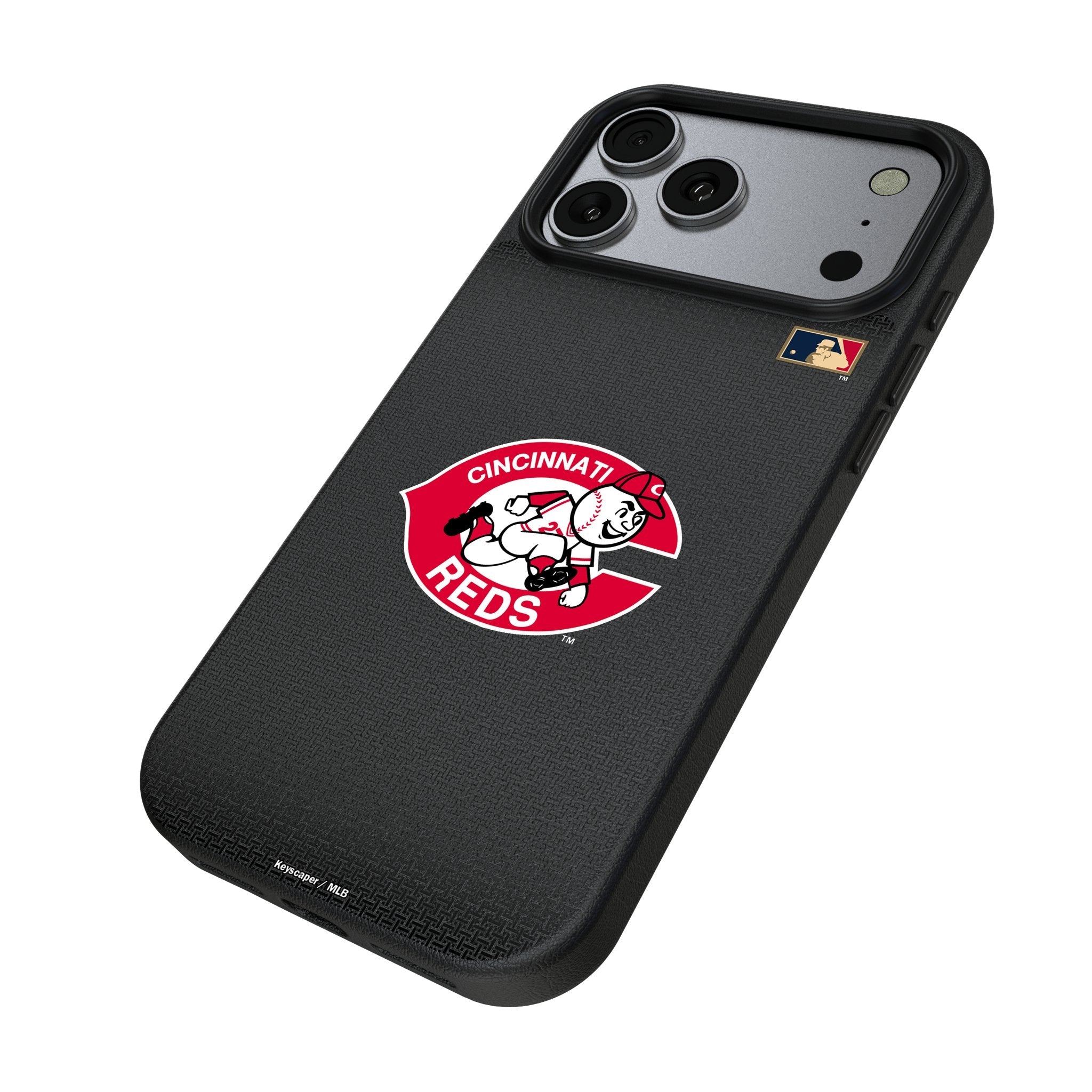 Cincinnati Reds 1974-1992 - Cooperstown Collection Linen MagSafe Compatible Phone Case for Apple iPhone 17 Series