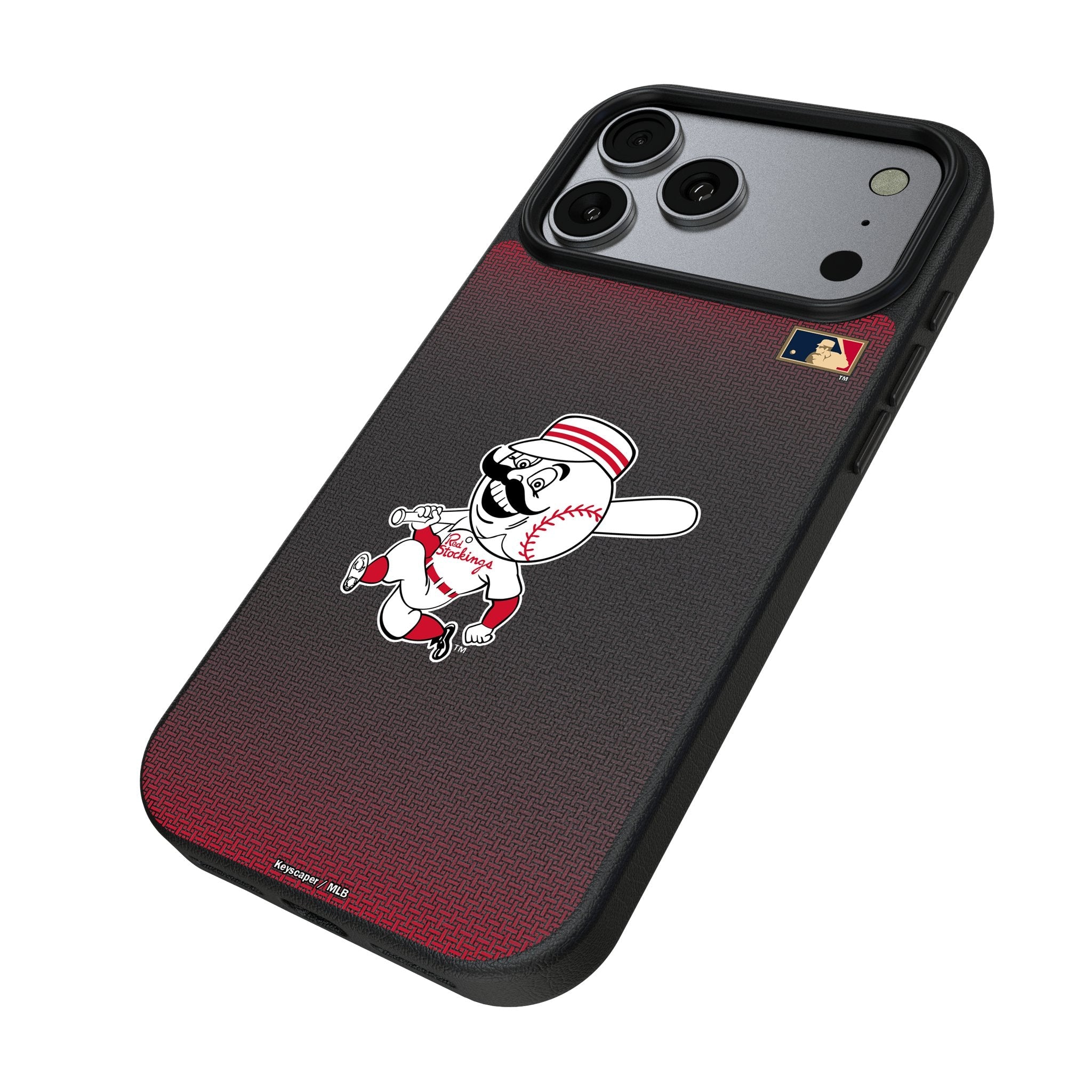 Cincinnati Reds 1953-1967 - Cooperstown Collection Linen MagSafe Compatible Phone Case for Apple iPhone 17 Series 2