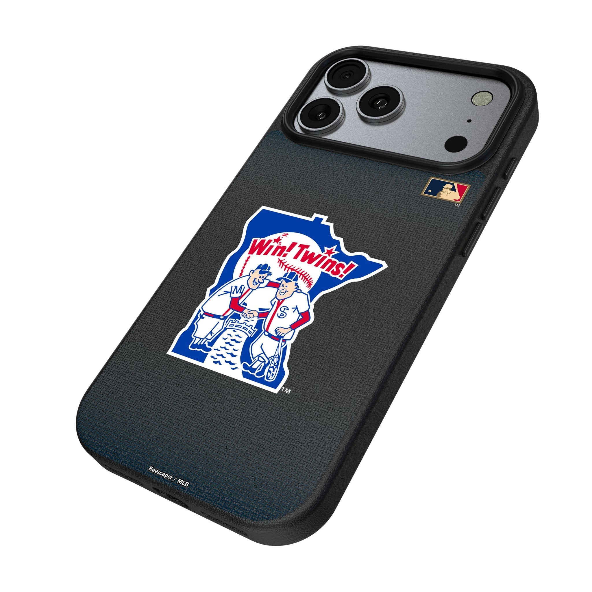 Minnesota Twins 1976-1986 - Cooperstown Collection Linen MagSafe Compatible Phone Case for Apple iPhone 17 Series 2