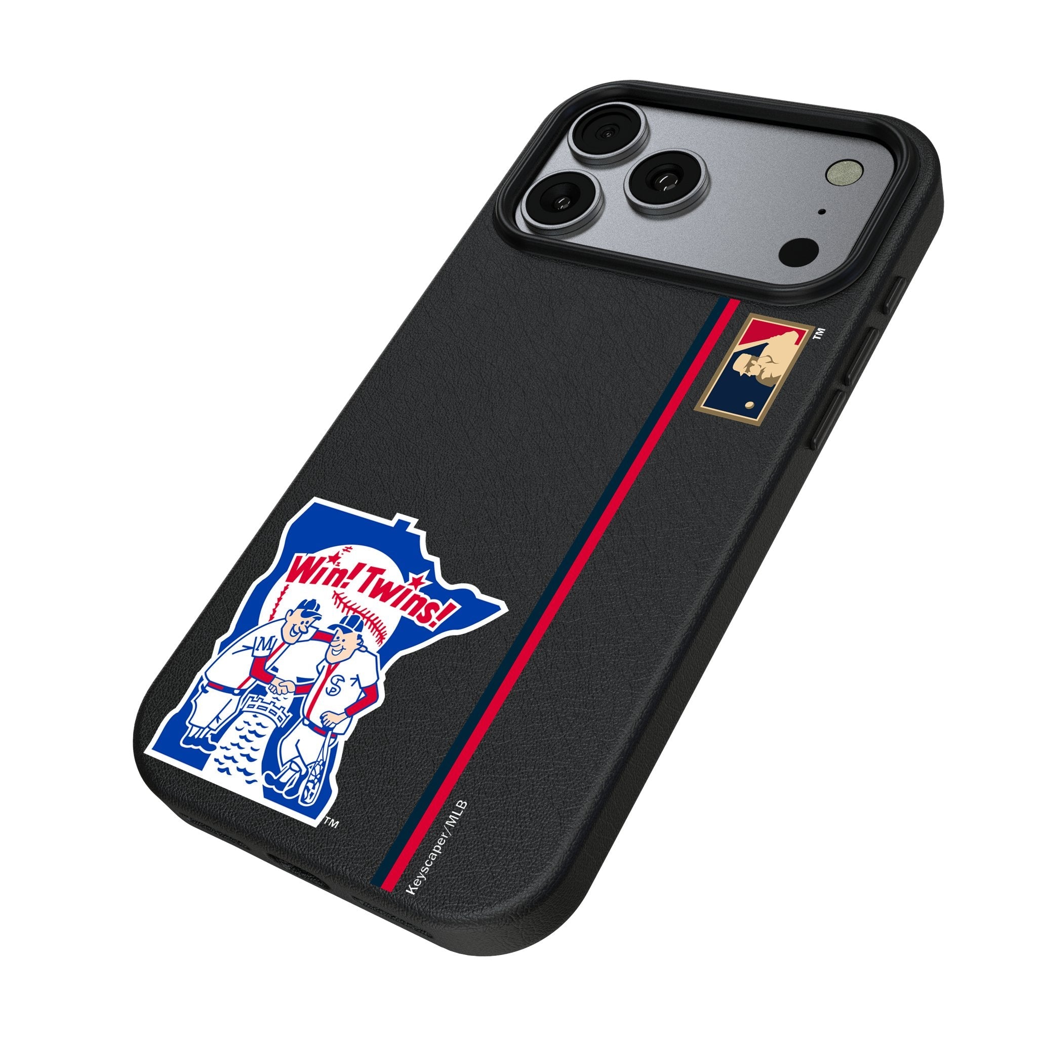 Minnesota Twins 1976-1986 - Cooperstown Collection Sidebar MagSafe Compatible Phone Case for Apple iPhone 17 Series 2