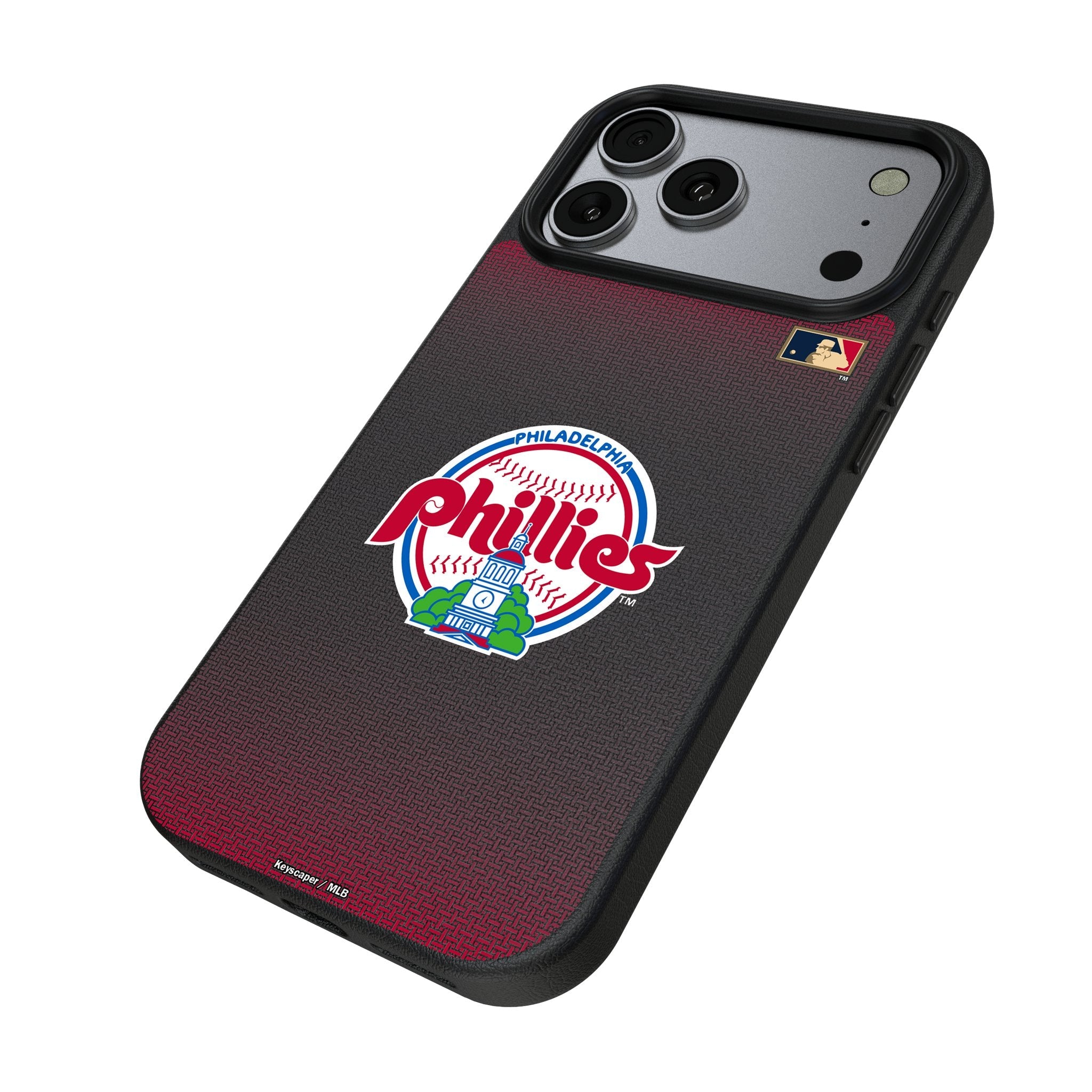 Philadelphia Phillies 1984-1991 - Cooperstown Collection Linen MagSafe Compatible Phone Case for Apple iPhone 17 Series 2